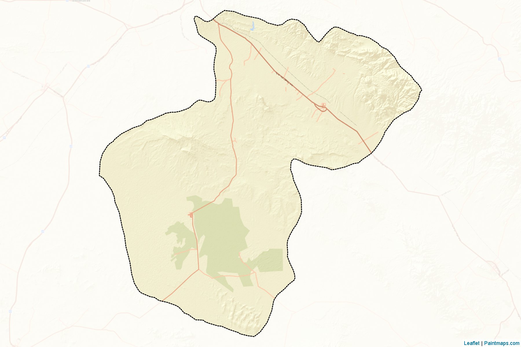 Muestras de recorte de mapas Rashtkhar (Razavi Khorasan)-2