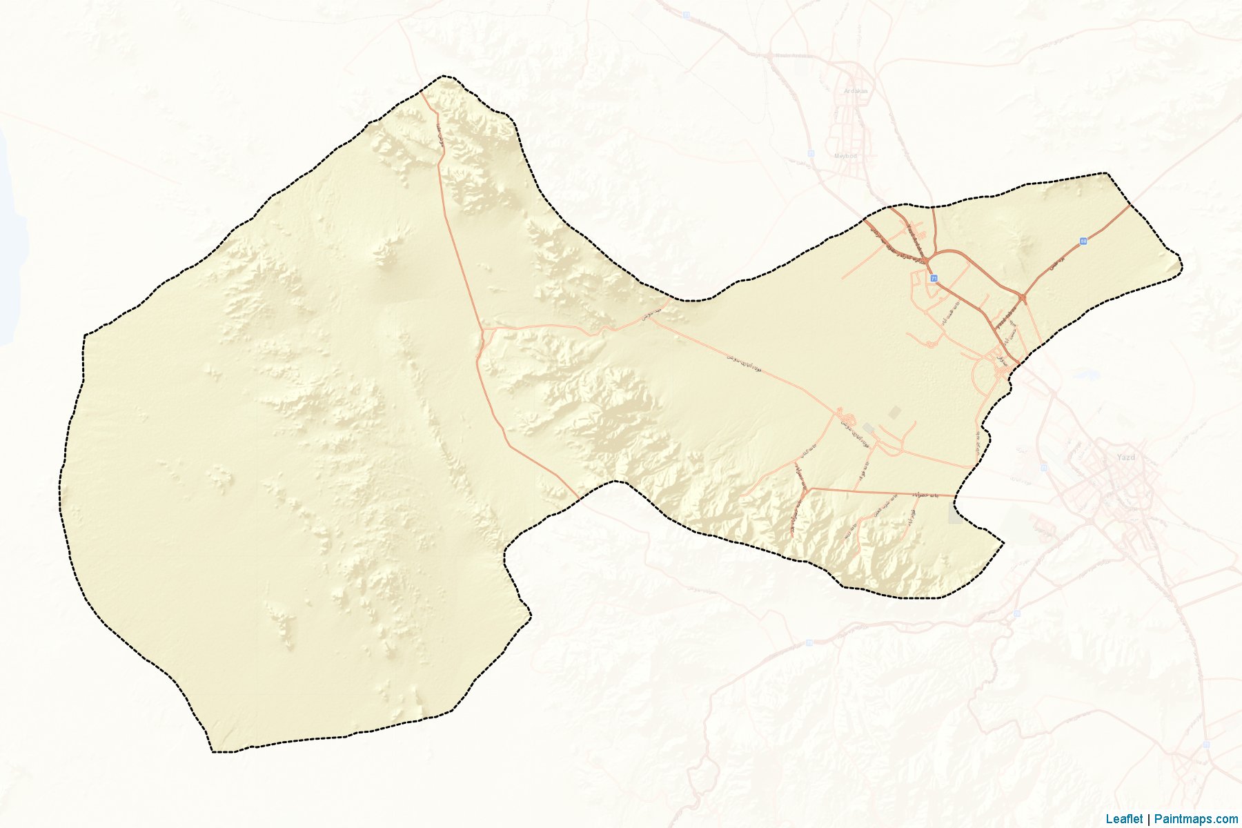 Sadugh (Yazd) Map Cropping Samples-2