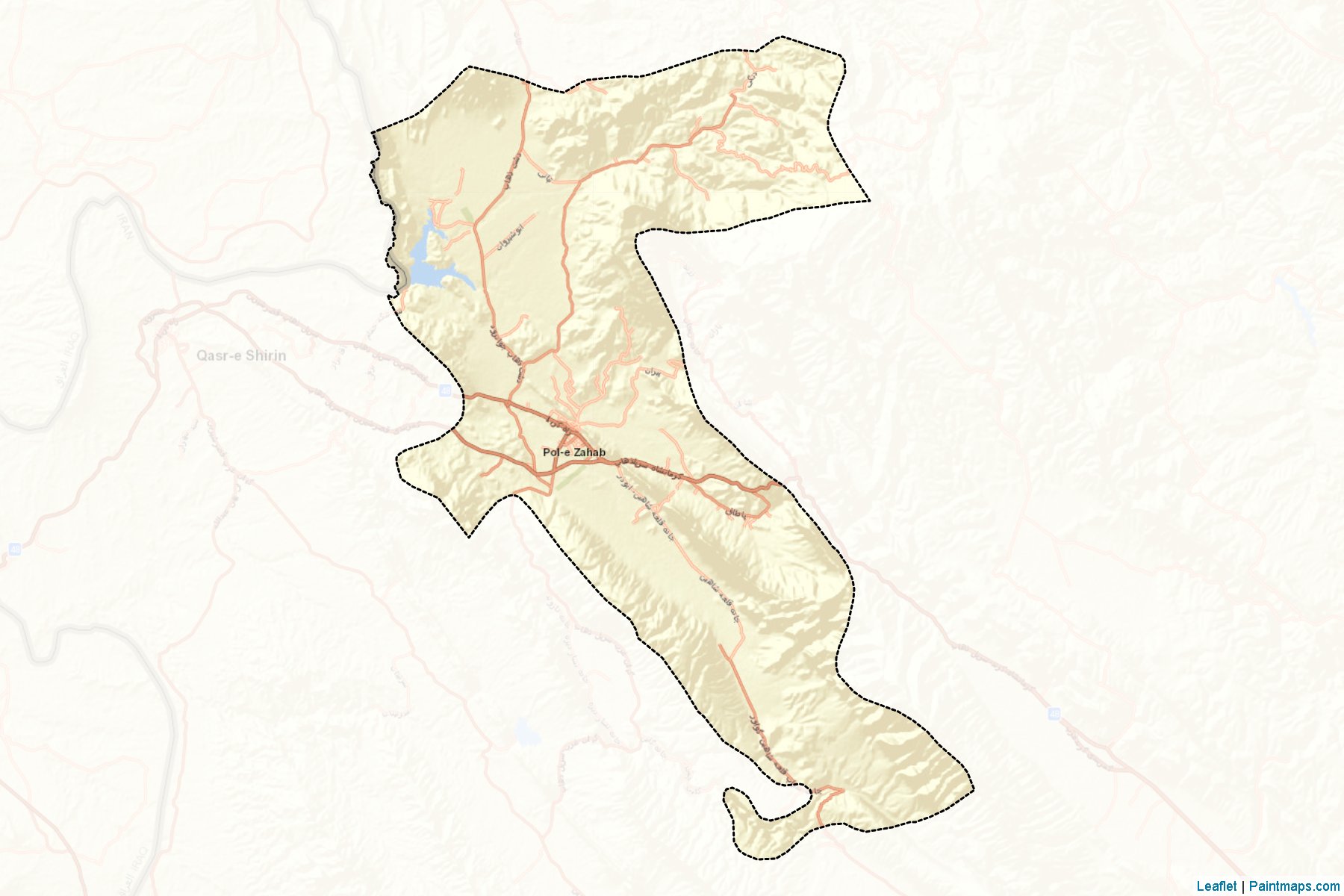 Sar-e-Pol-e-Zohab (Kermanshah) Map Cropping Samples-2