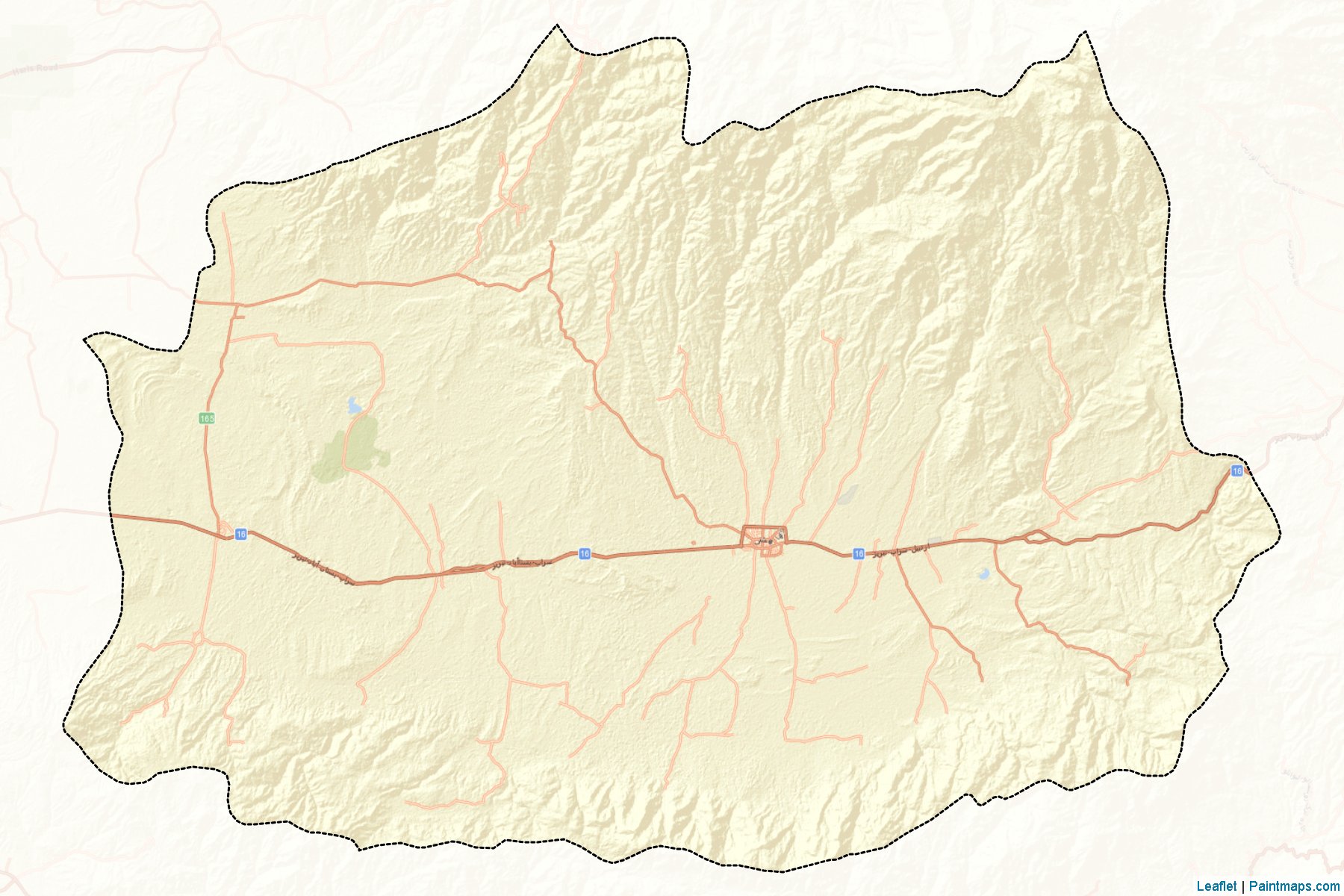 Sarab (Doğu Azerbaycan Eyaleti) Haritası Örnekleri-2