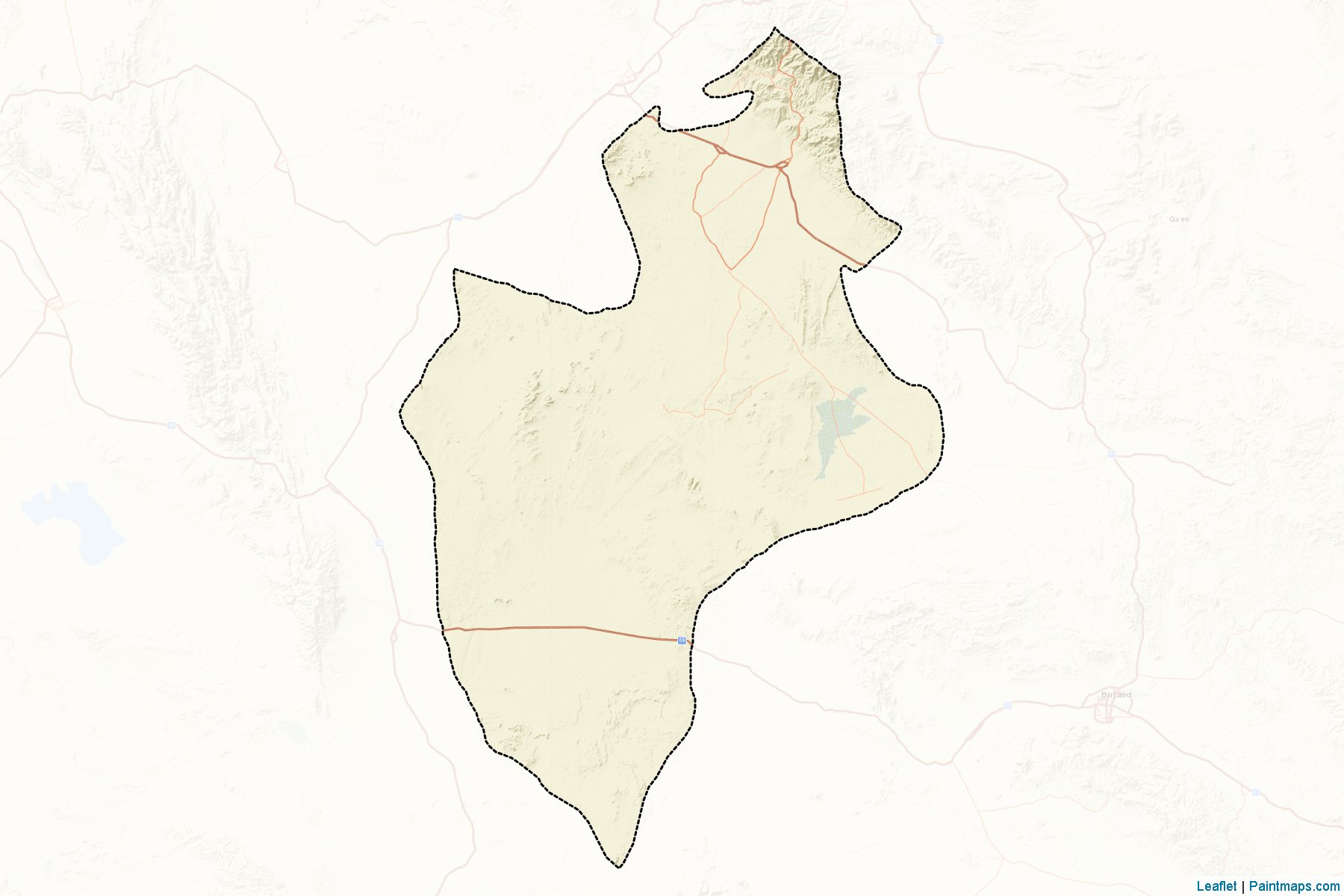 Muestras de recorte de mapas Sarayan (South Khorasan)-2