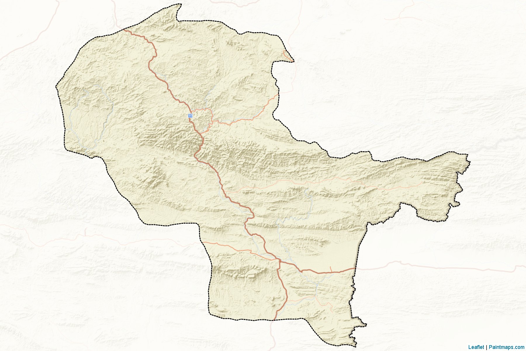 Muestras de recorte de mapas Sarbaz (Sistan and Baluchestan)-2