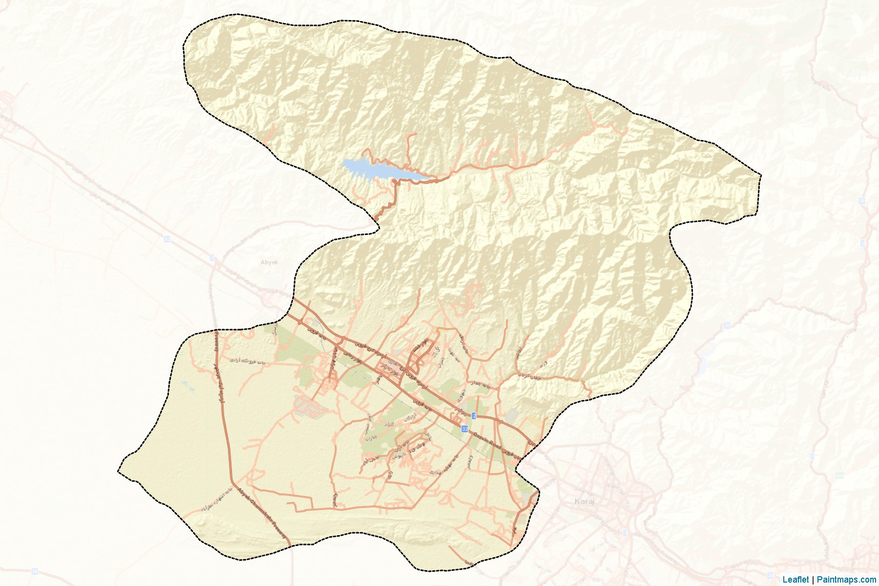 Savojbolagh (Alborz) Map Cropping Samples-2