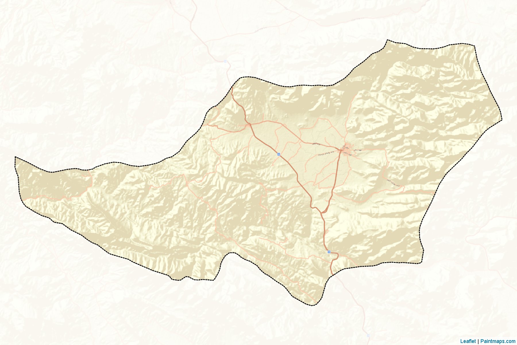 Selseleh (Lorestan) Map Cropping Samples-2