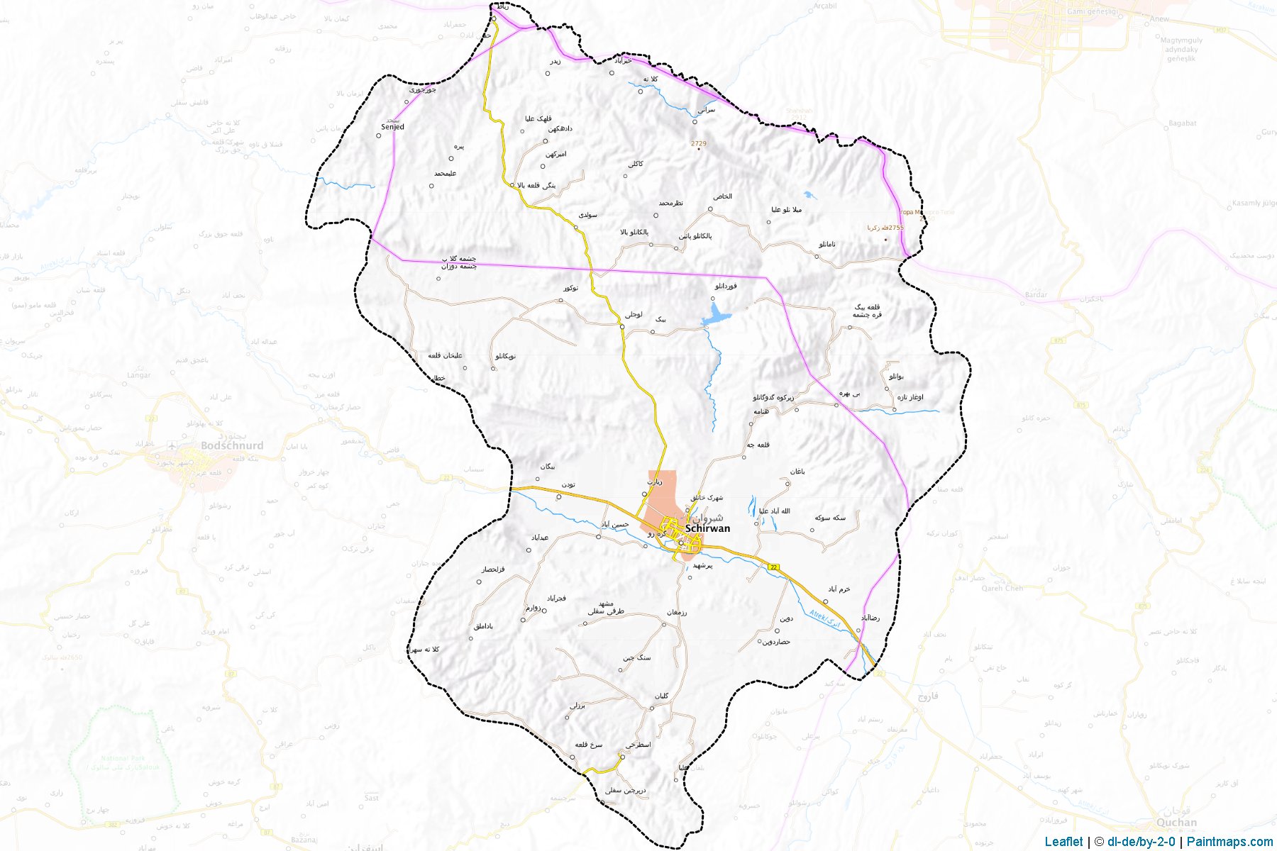 Shirvan (Razavi Khorasan) Map Cropping Samples-1