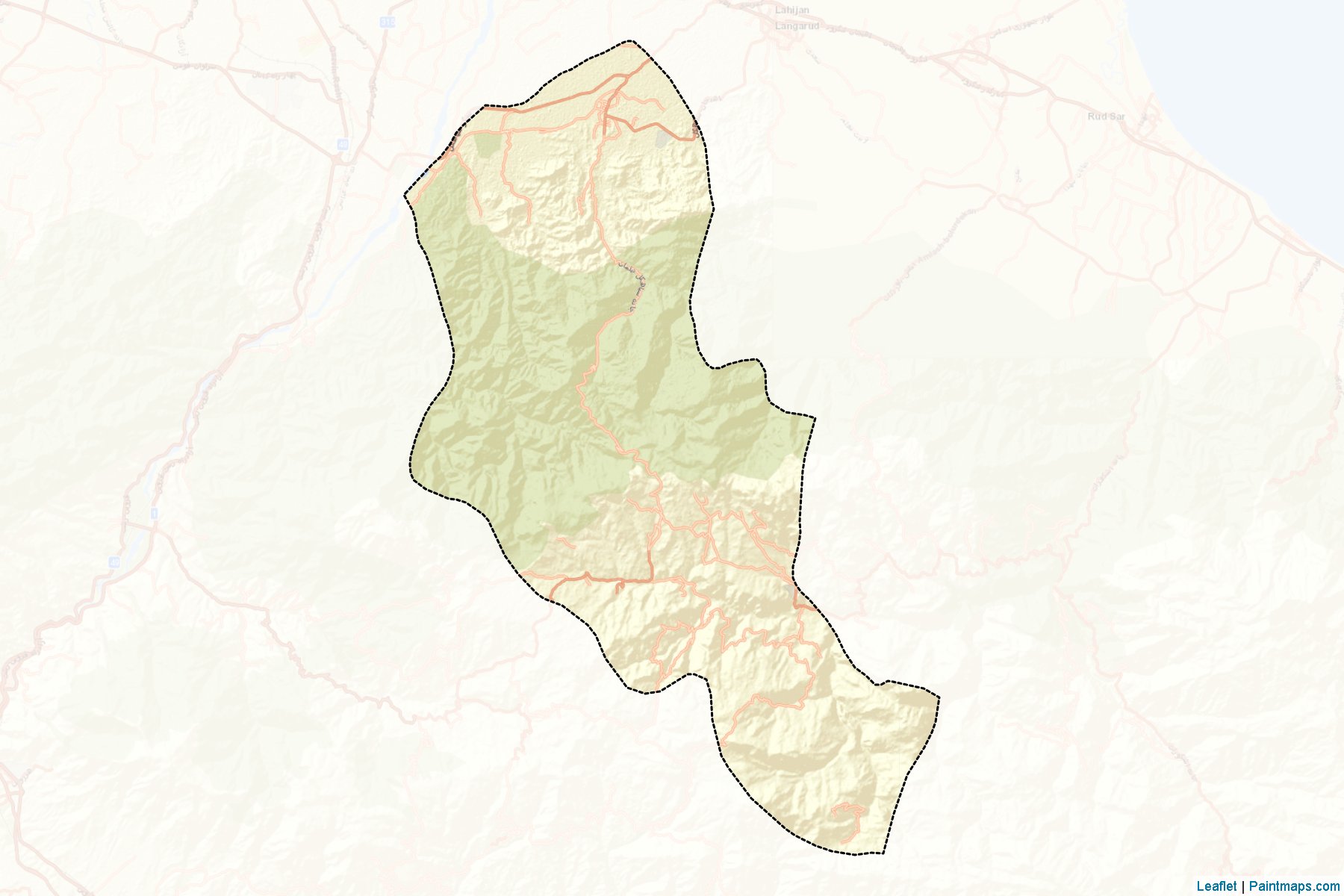 Siahkal (Gilan) Map Cropping Samples-2