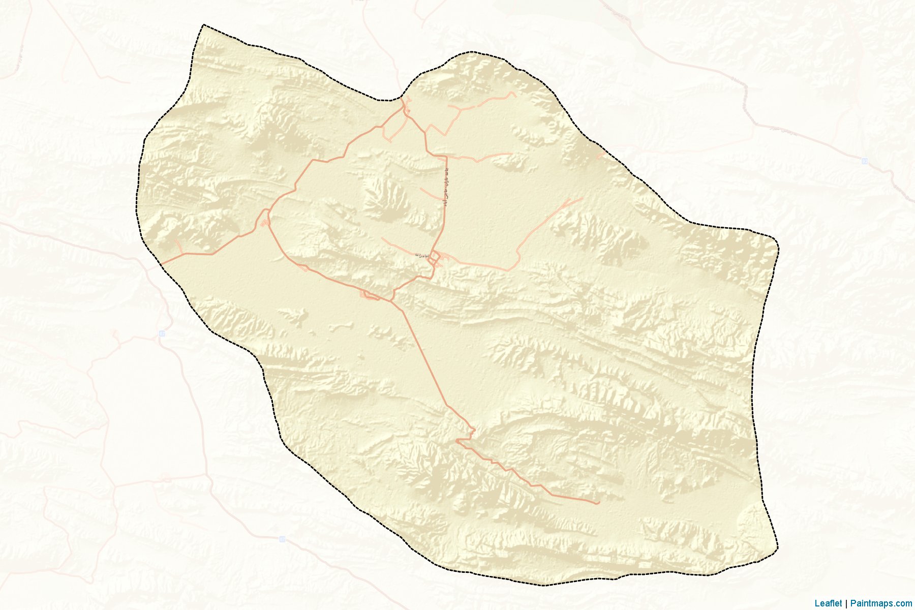 Zarrindasht (Fars Eyaleti) Haritası Örnekleri-2