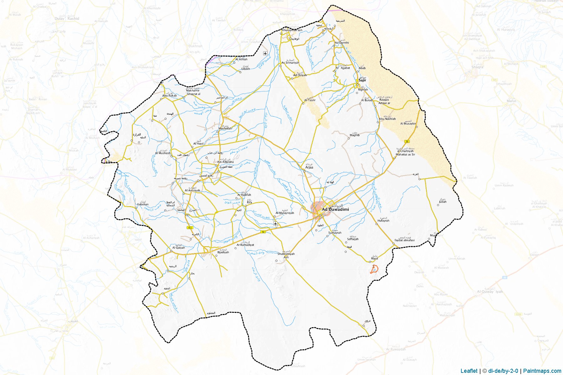 Ad-Duwadimi (Riyadh) Map Cropping Samples-1