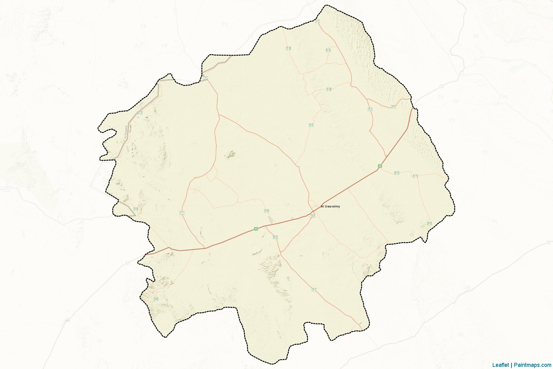 Ad-Duwadimi (Riyadh) Map Cropping Samples-2