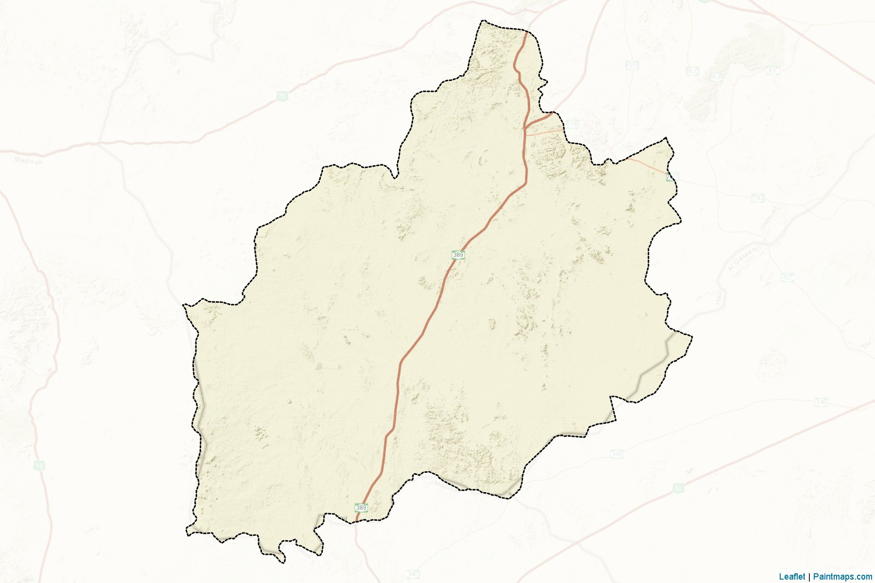 Muestras de recorte de mapas Al-Ghazalah (Ha'il)-2