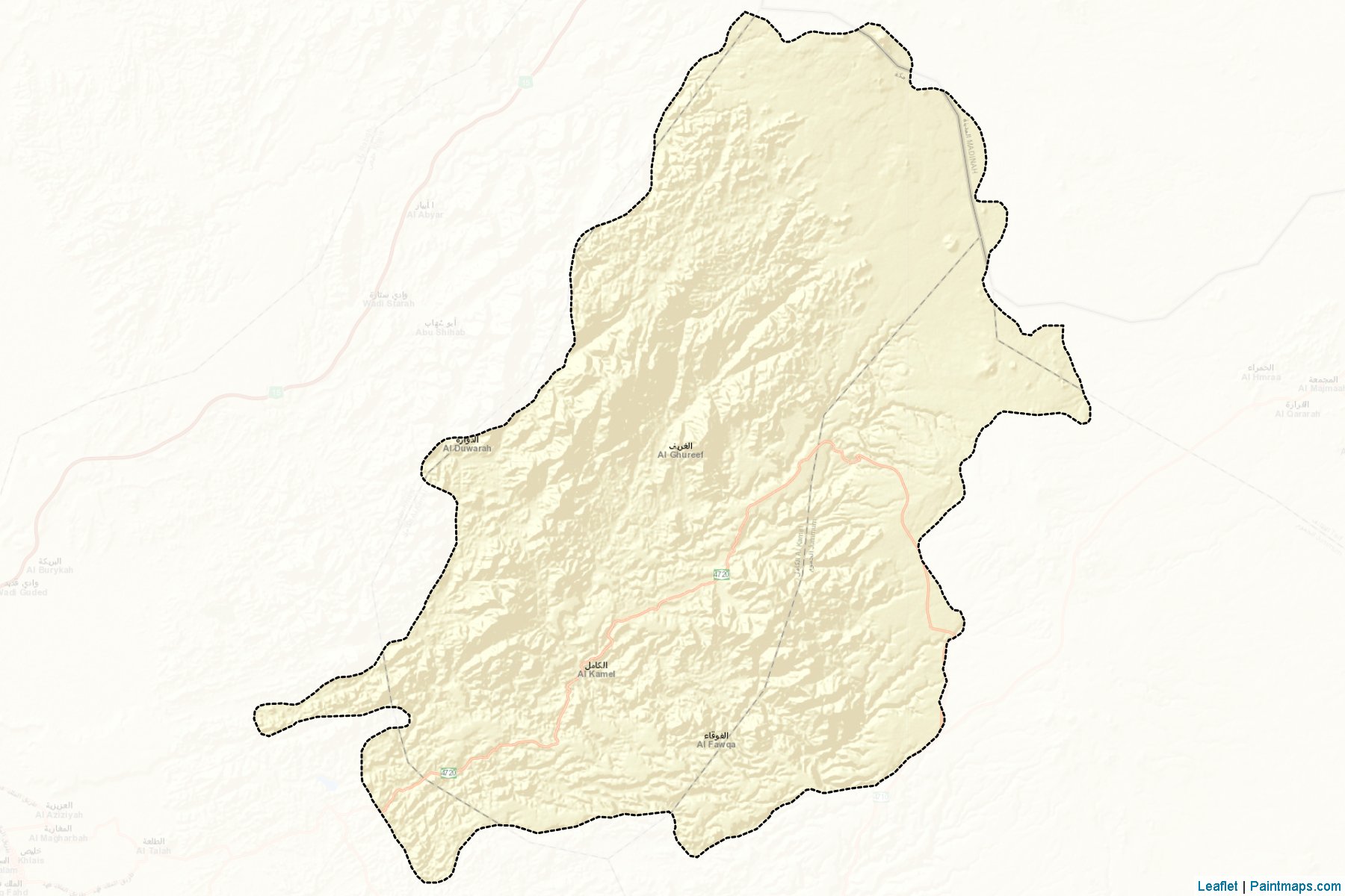 Al-Kamil (Makkah) Map Cropping Samples-2