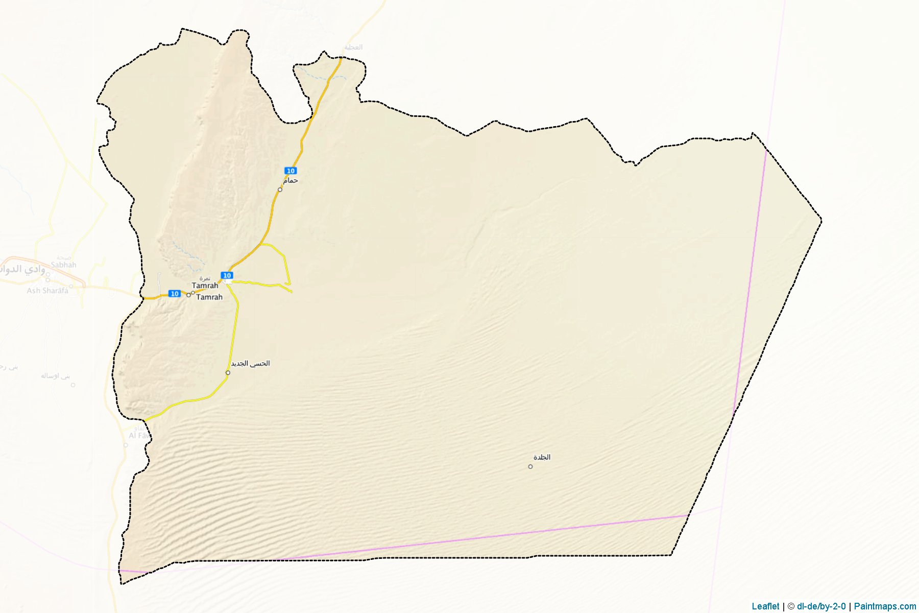 As-Sulayyil (Riyad Bölgesi) Haritası Örnekleri-1