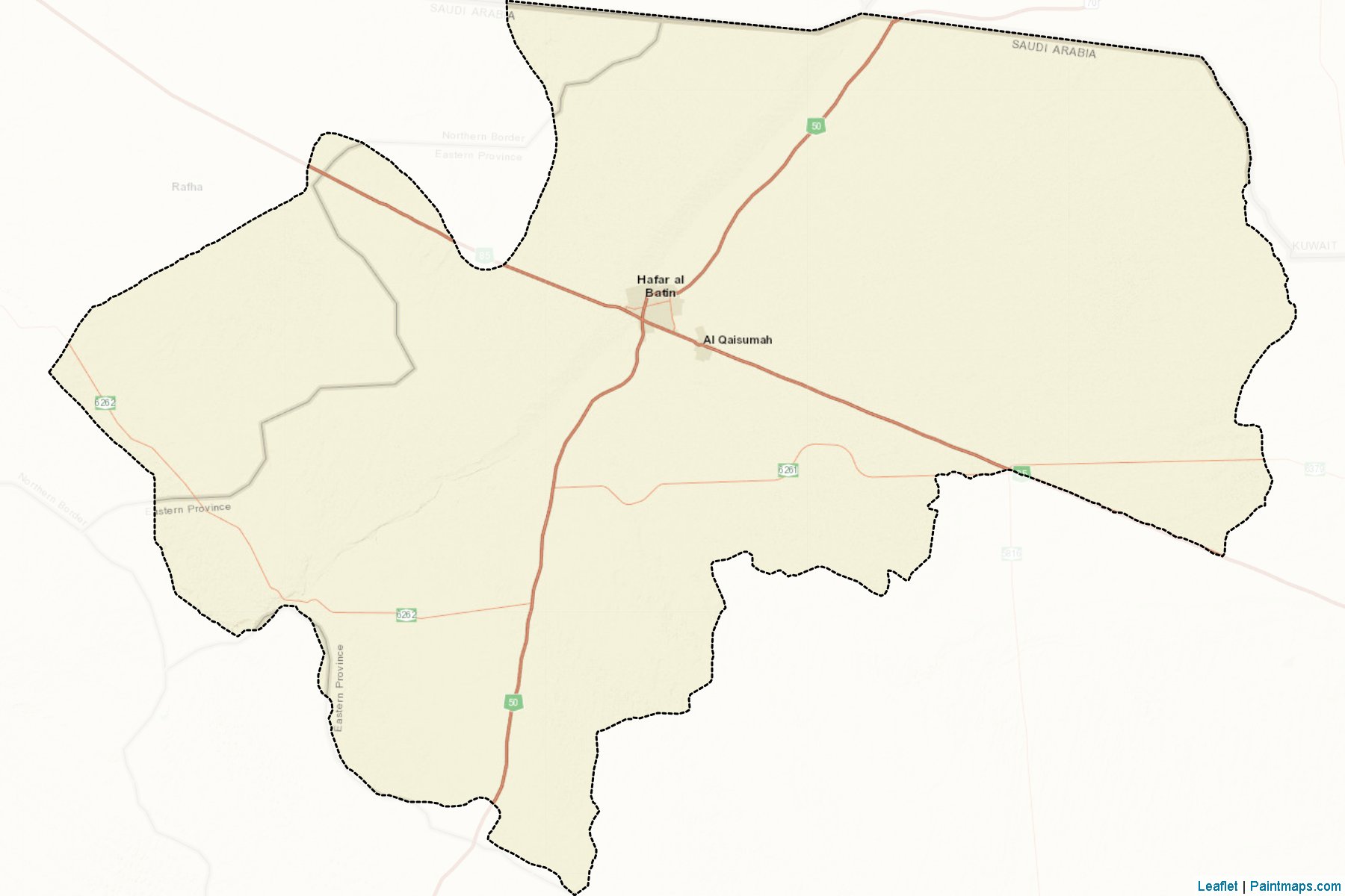 Hafar al-Batin (Eastern Province) Map Cropping Samples-2