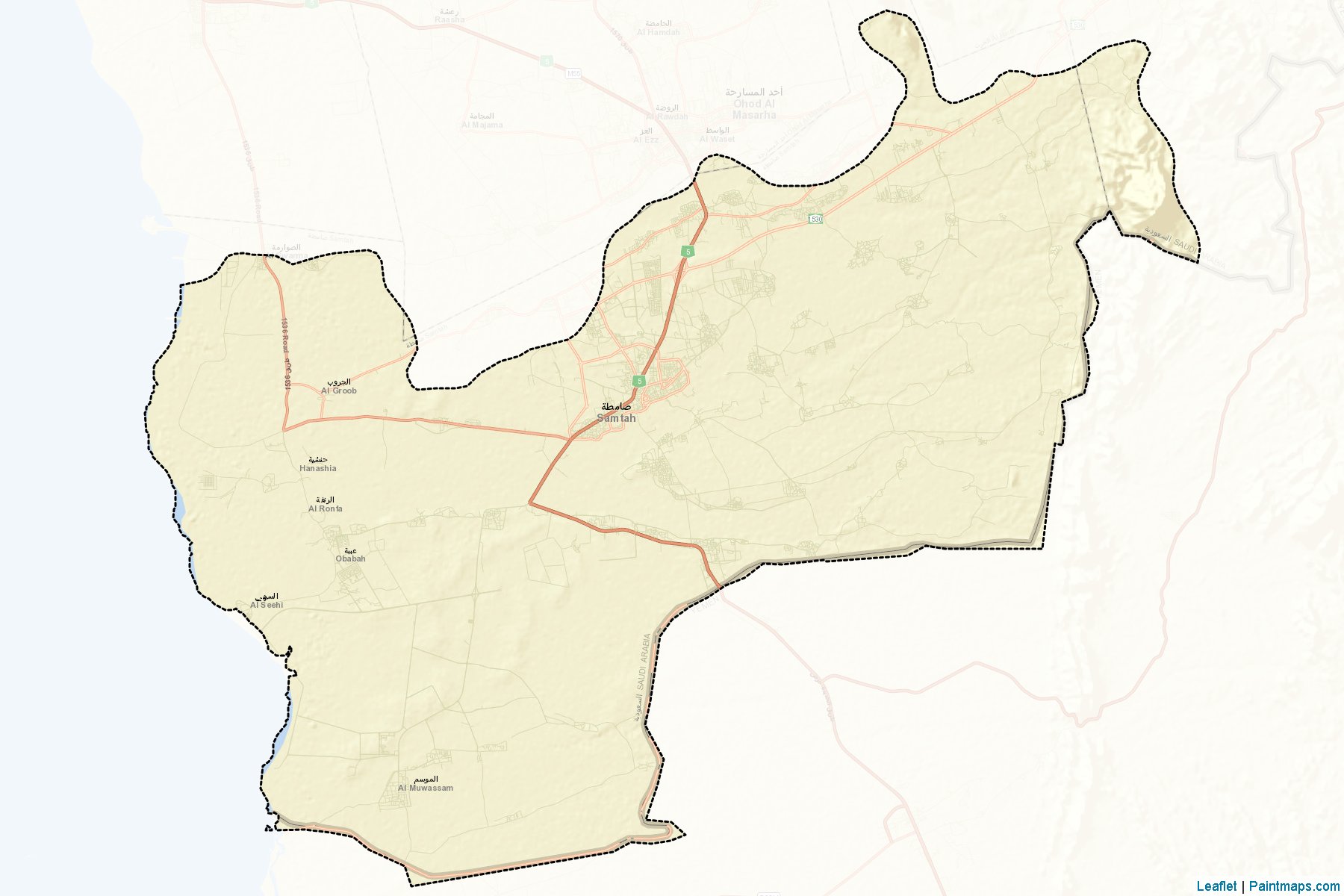 Samta (Cizan Bölgesi) Haritası Örnekleri-2