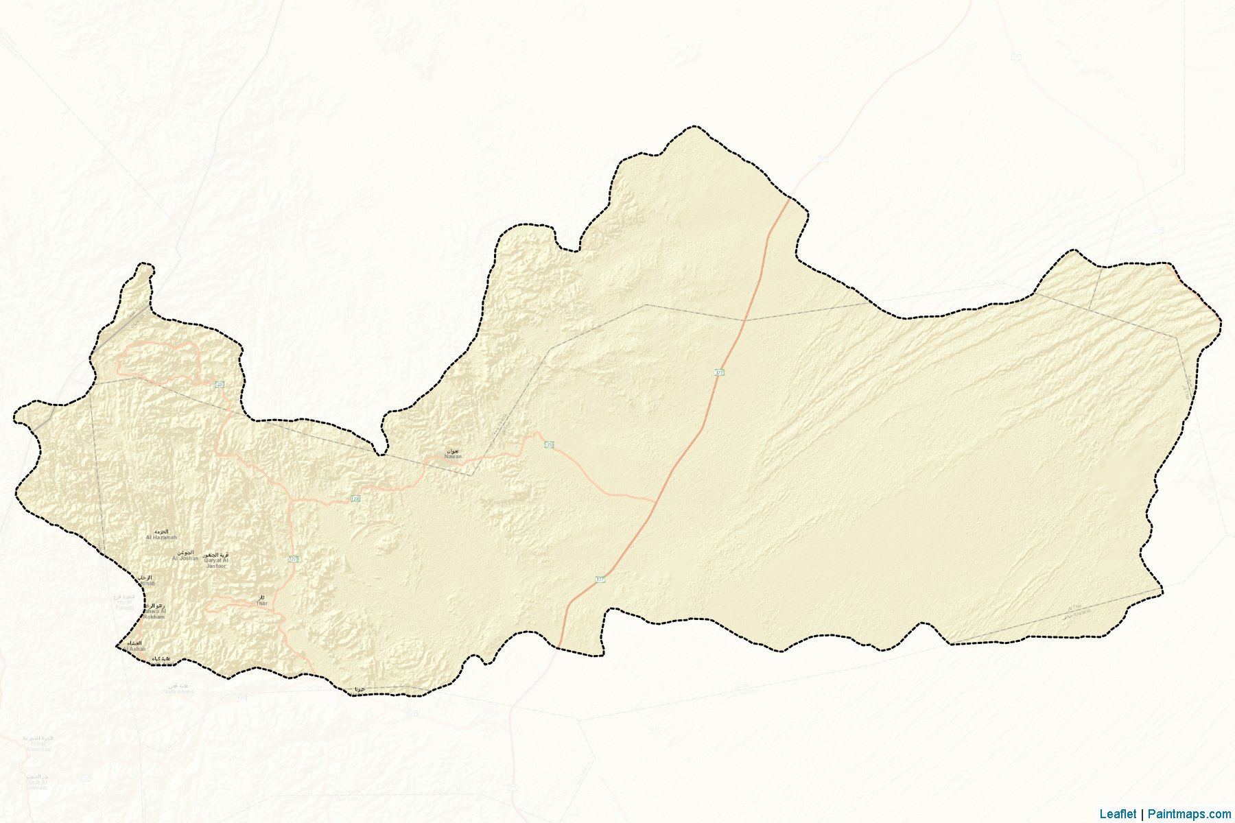 Thar (Najran) Map Cropping Samples-2