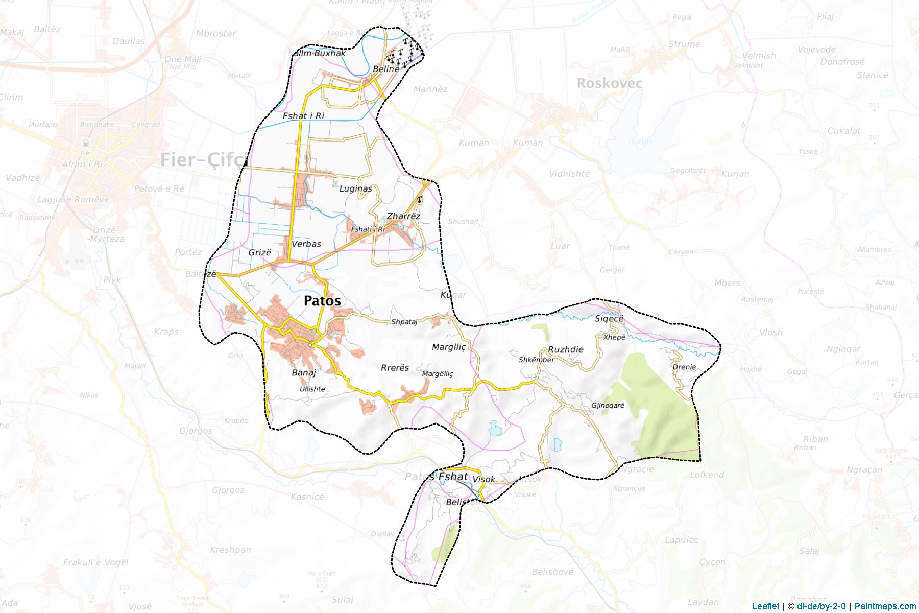 Patos (Fier) Map Cropping Samples-1