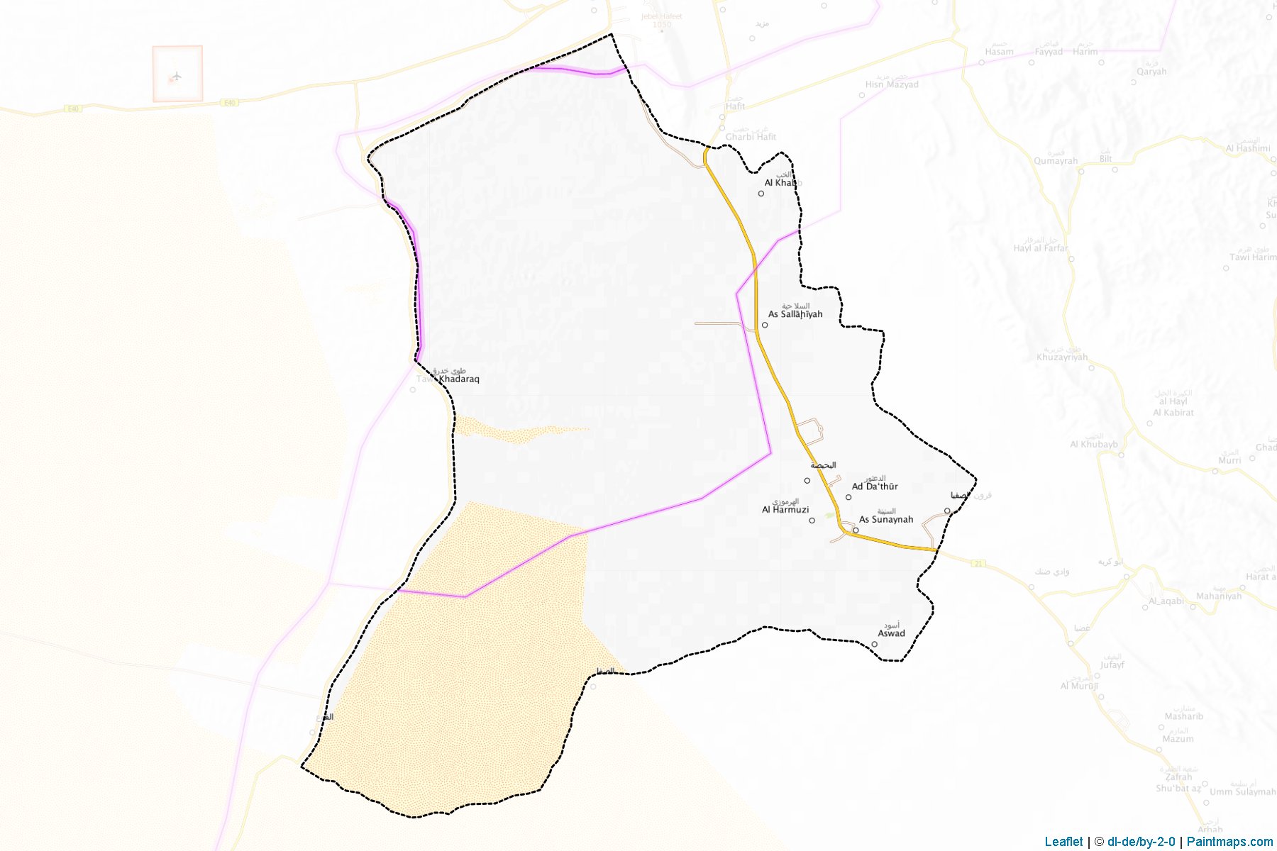 As Sunaynah (Buraymi) Map Cropping Samples-1