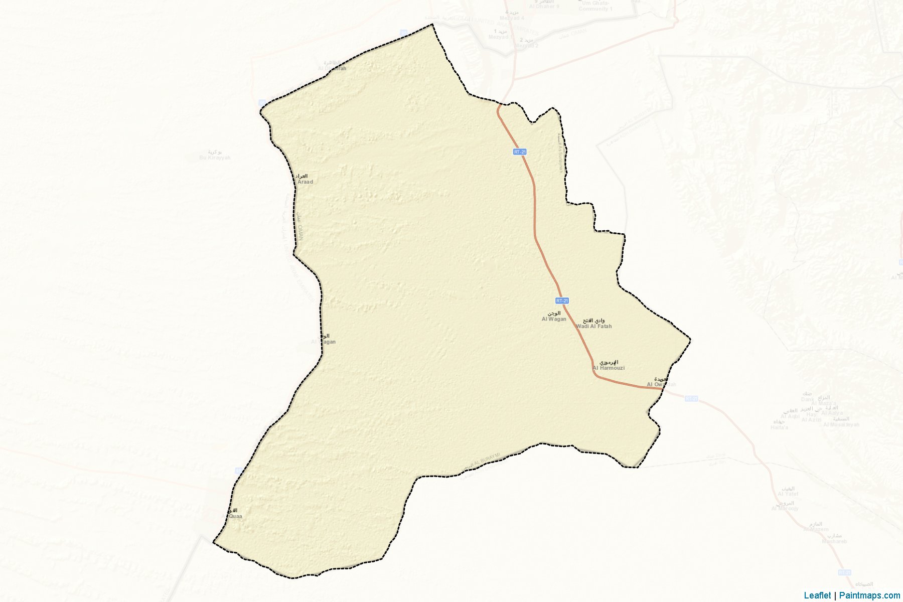 As Sunaynah (Buraymi) Map Cropping Samples-2