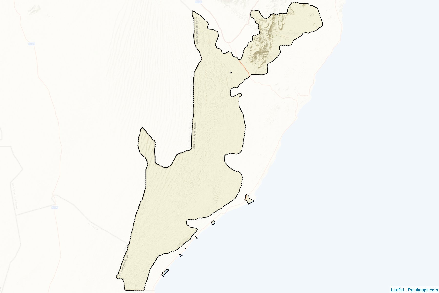 Jaalan Bani Bu Hasan (Ash Sharqiyah) Map Cropping Samples-2