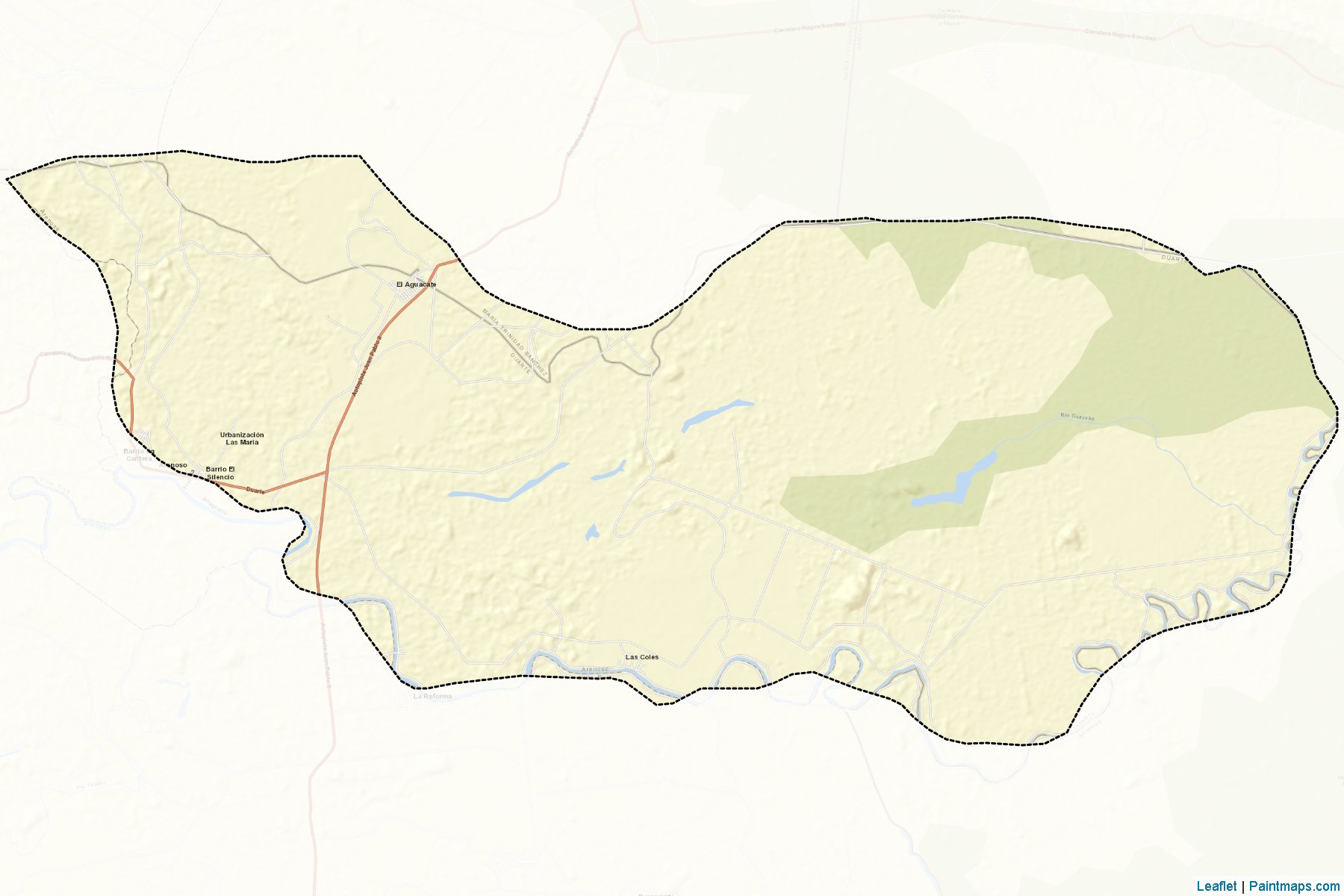 Muestras de recorte de mapas Arenoso (Duarte)-2