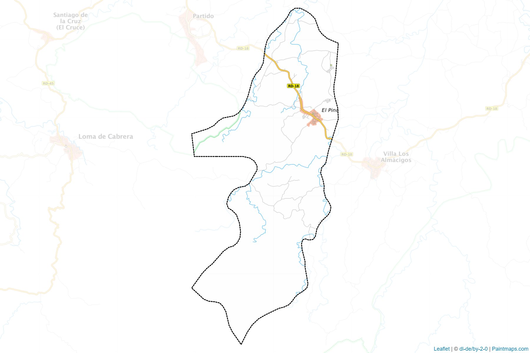 Muestras de recorte de mapas El Pino (Dajabón)-1