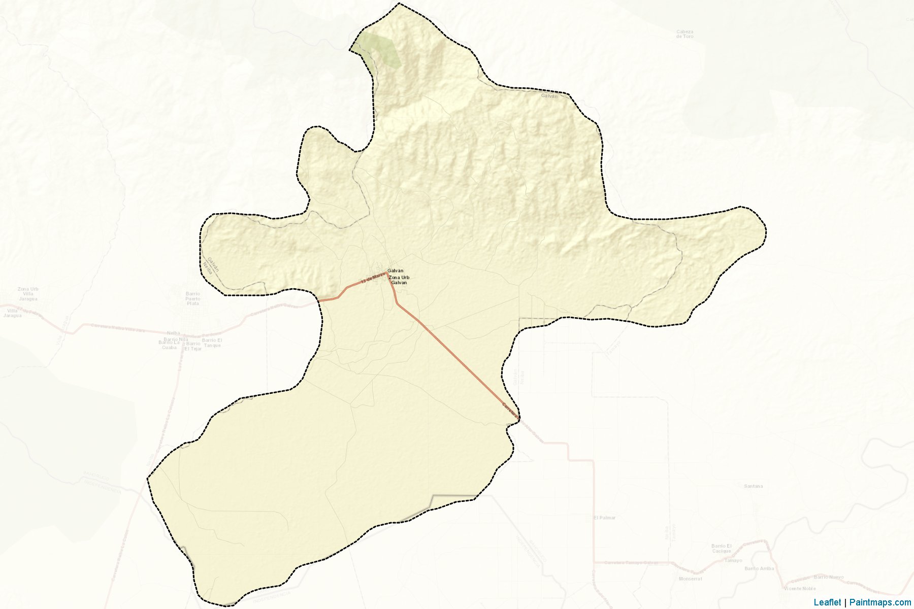 Muestras de recorte de mapas Galván (Bahoruco)-2