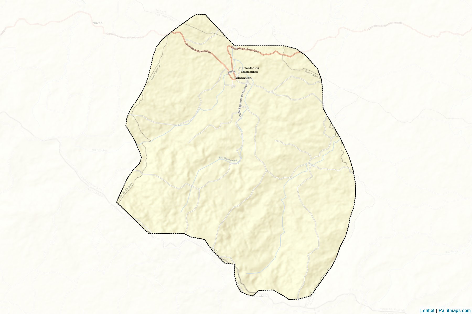 Muestras de recorte de mapas Guananico (Puerto Plata)-2