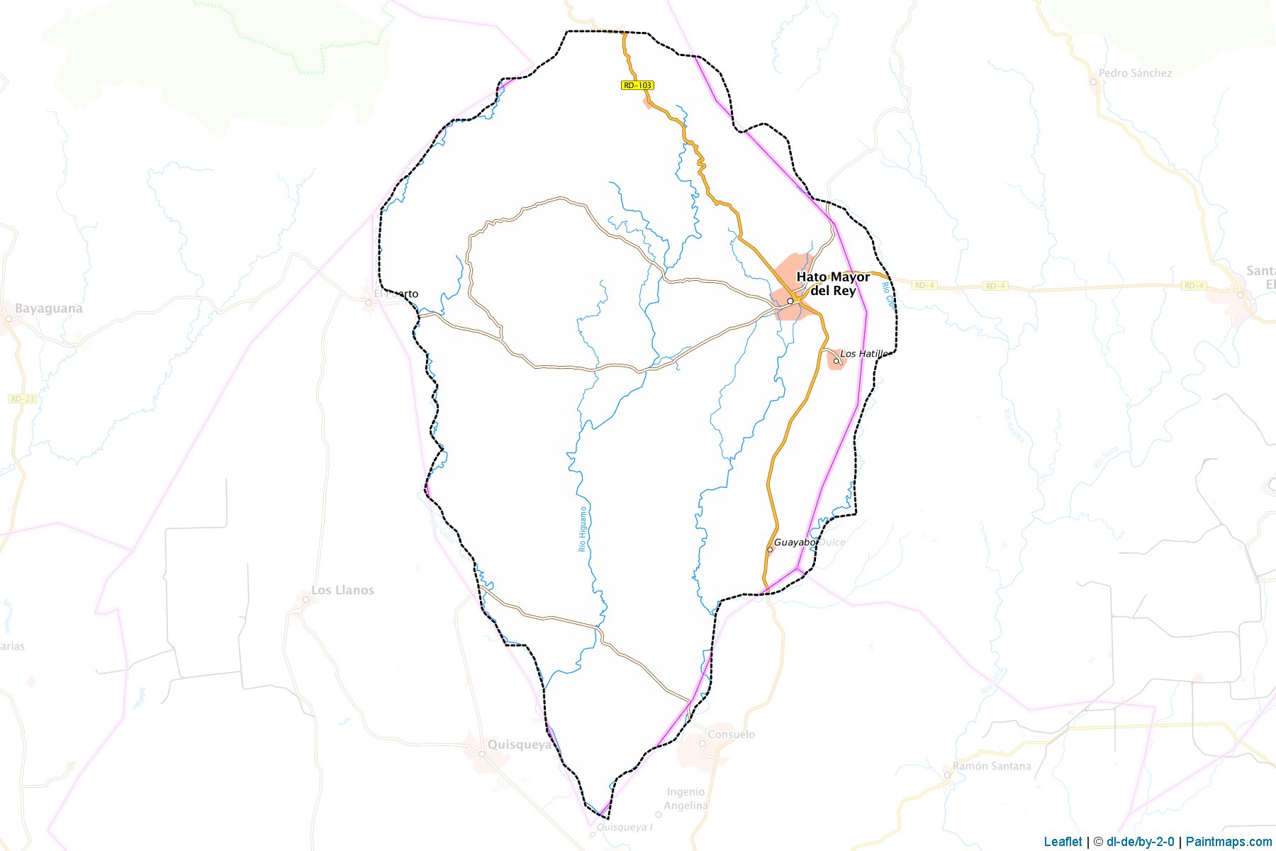 Hato Mayor (Hato Mayor) Map Cropping Samples-1