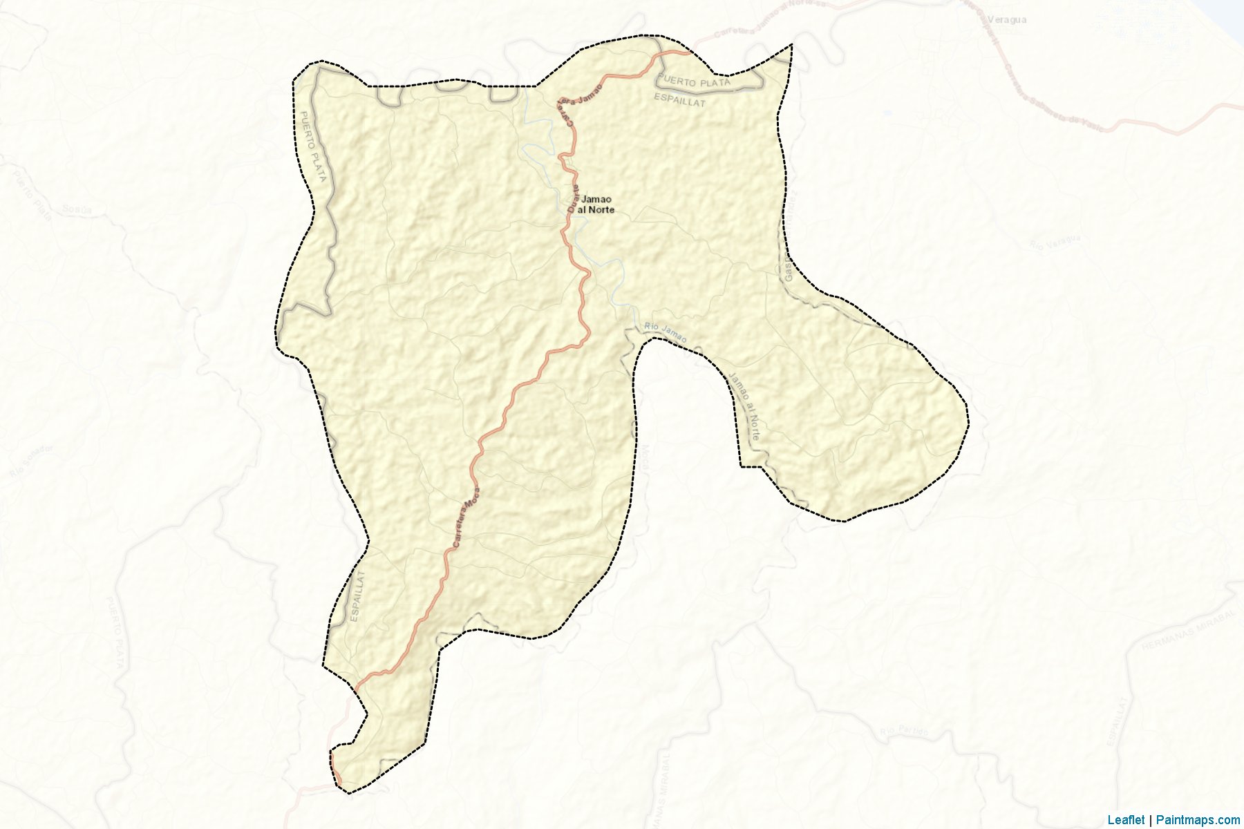 Muestras de recorte de mapas Jamao Al Norte (Espaillat)-2