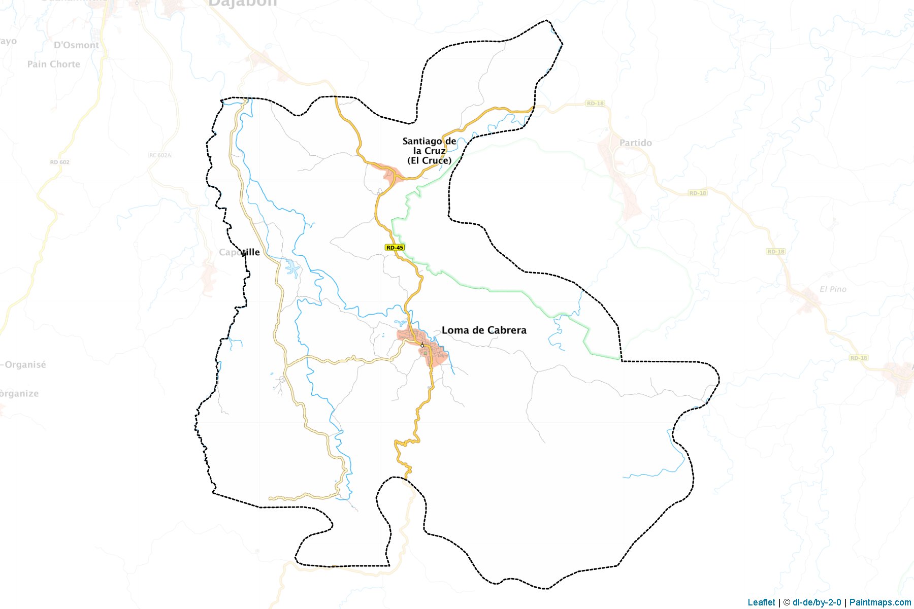 Loma De Cabrera (Dajabón) Map Cropping Samples-1