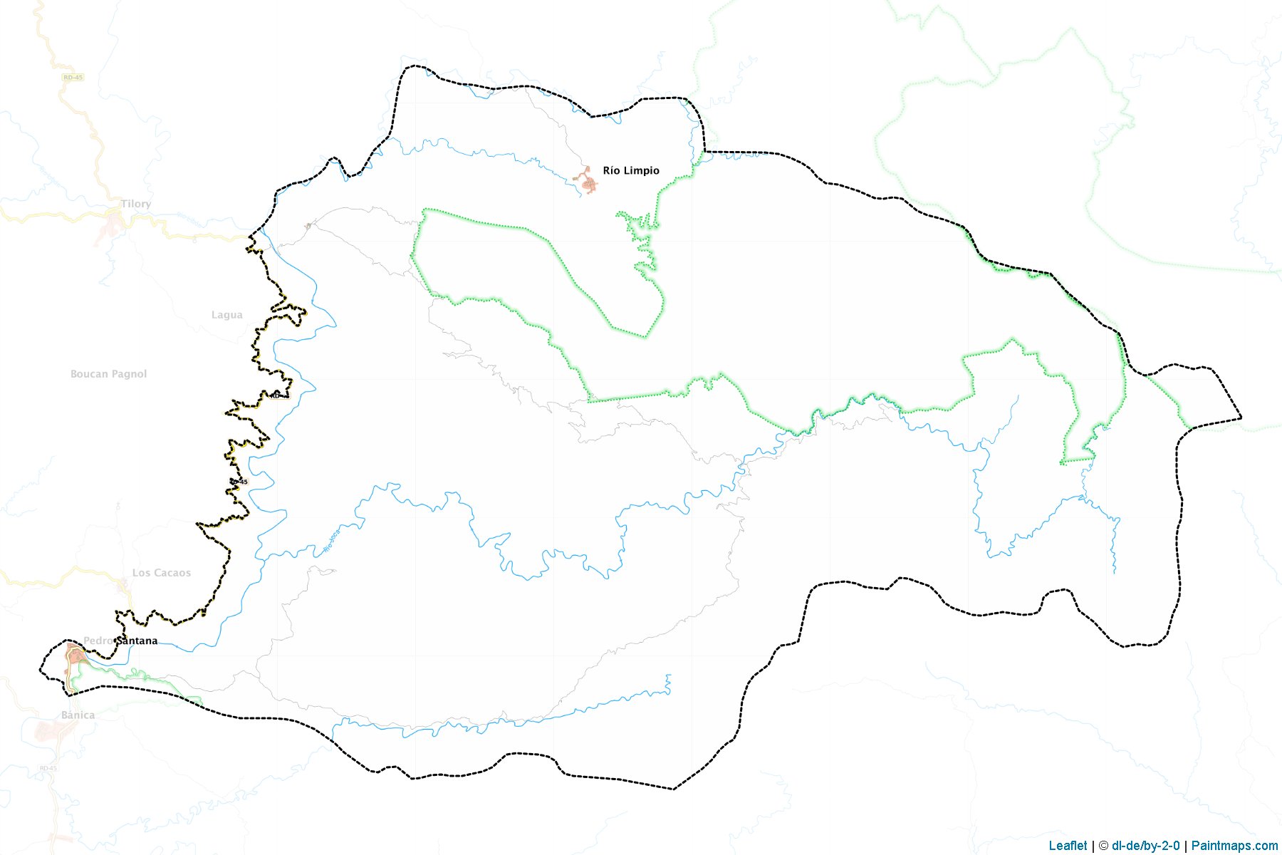 Muestras de recorte de mapas Pedro Santana (La Estrelleta)-1