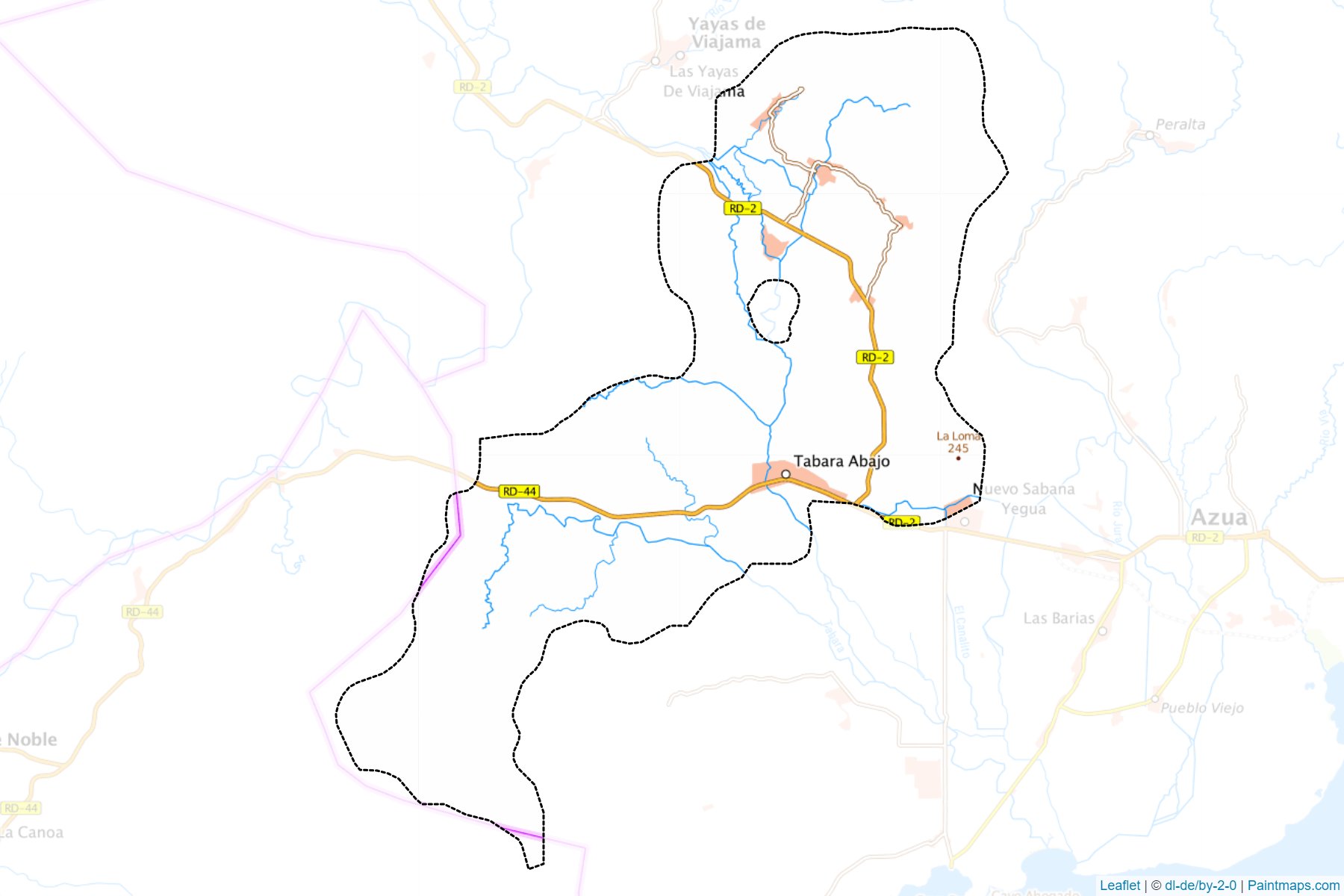 Muestras de recorte de mapas Tábara Arriba (Azua)-1