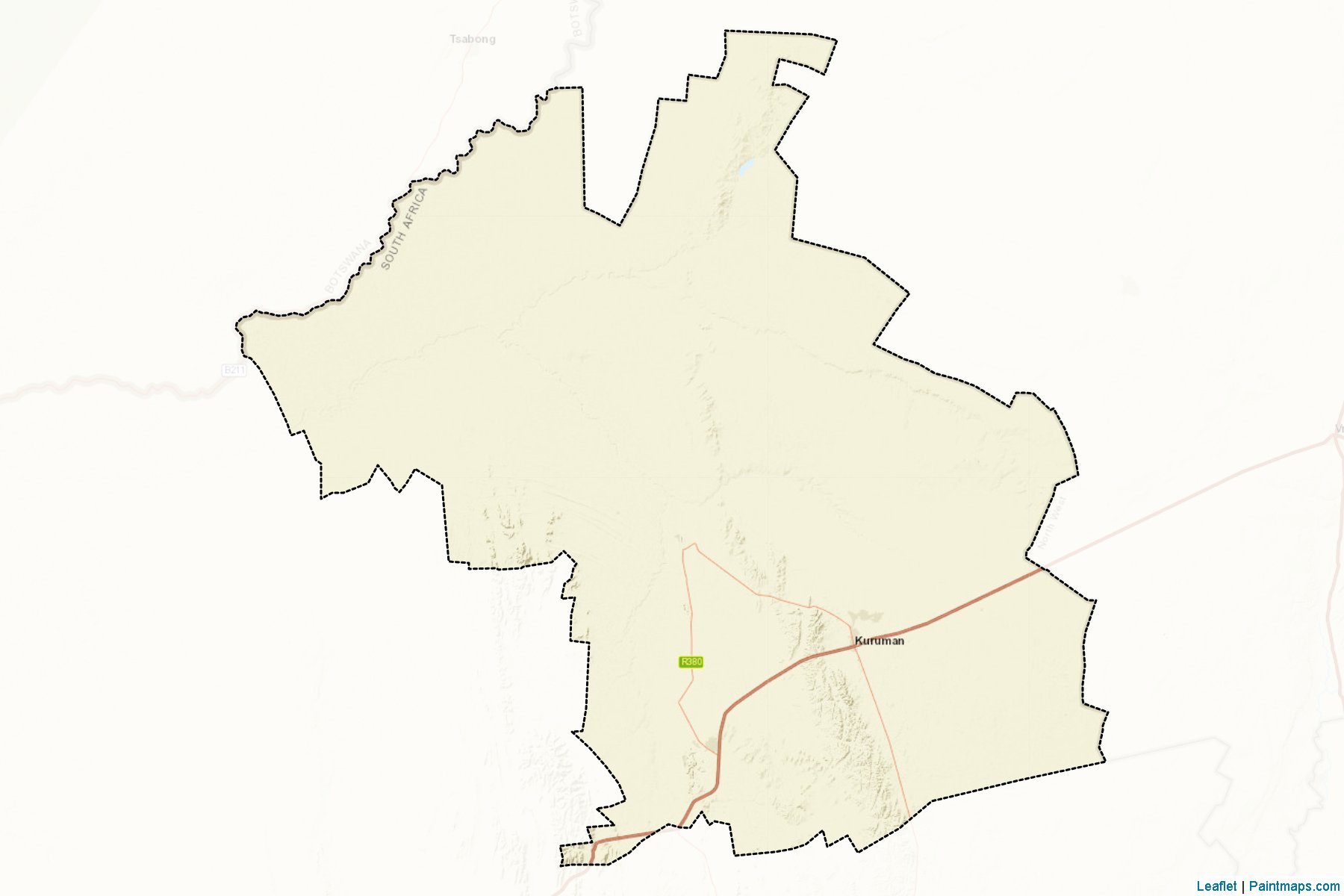 Kgalagadi (Northern Cape) Map Cropping Samples-2