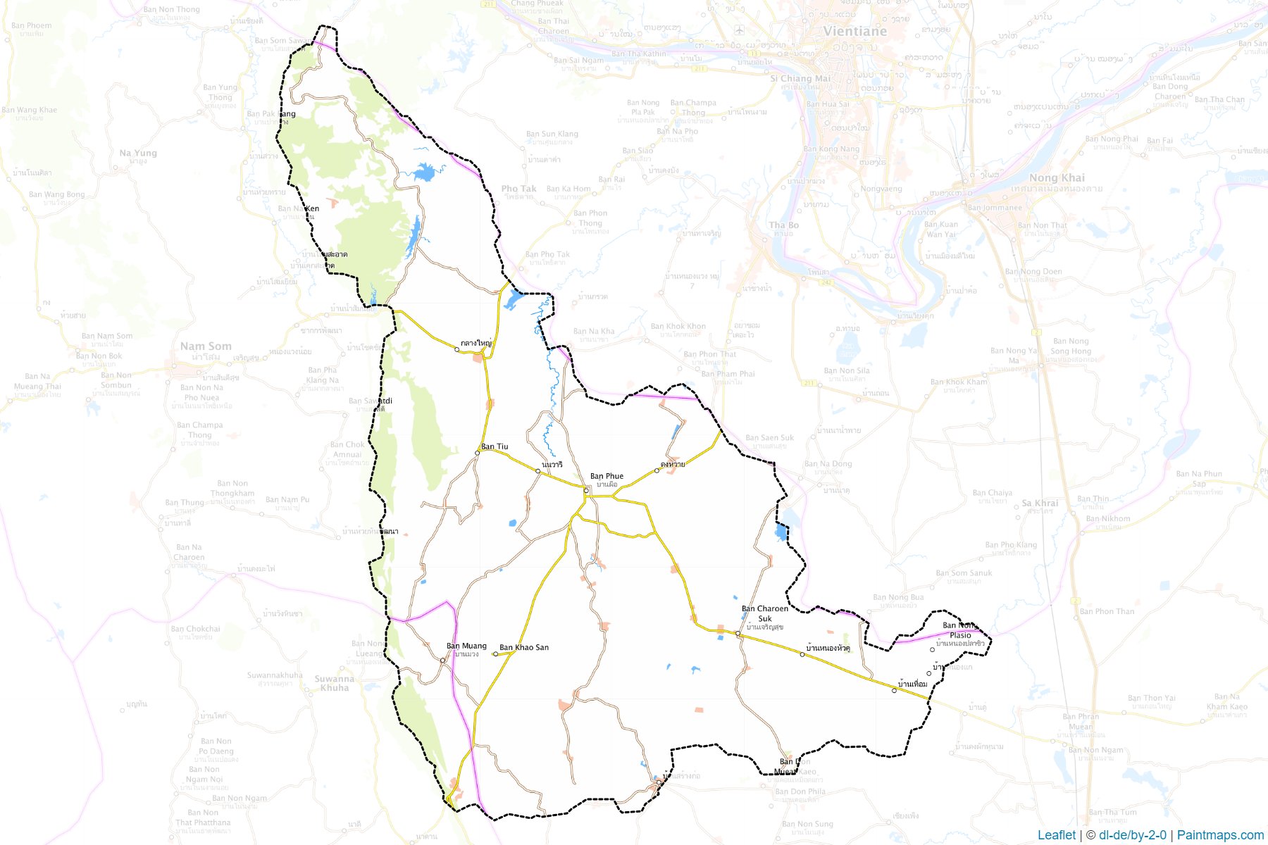 Ban Phue (Udon Thani) Map Cropping Samples-1