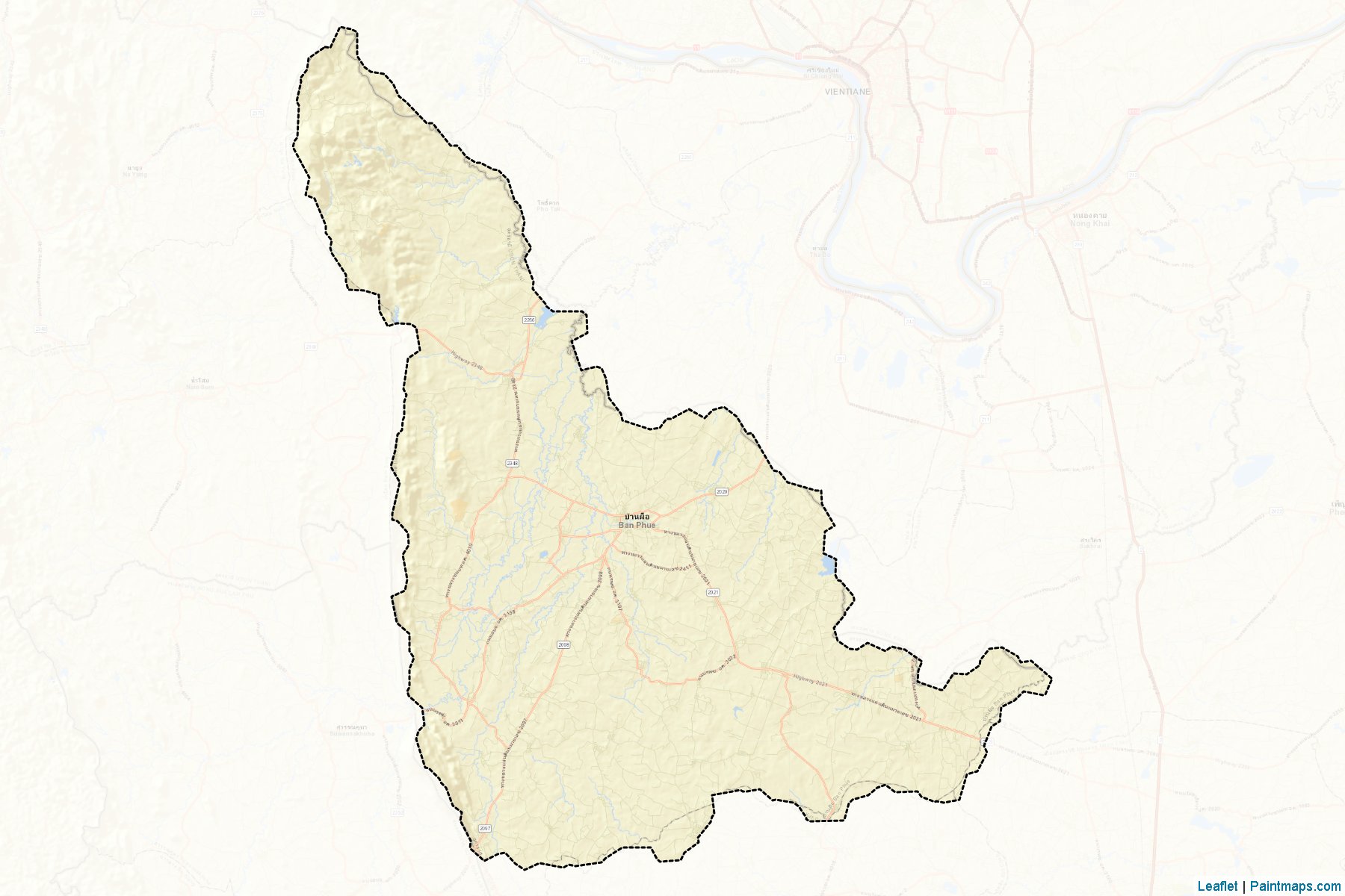 Ban Phue (Udon Thani) Map Cropping Samples-2