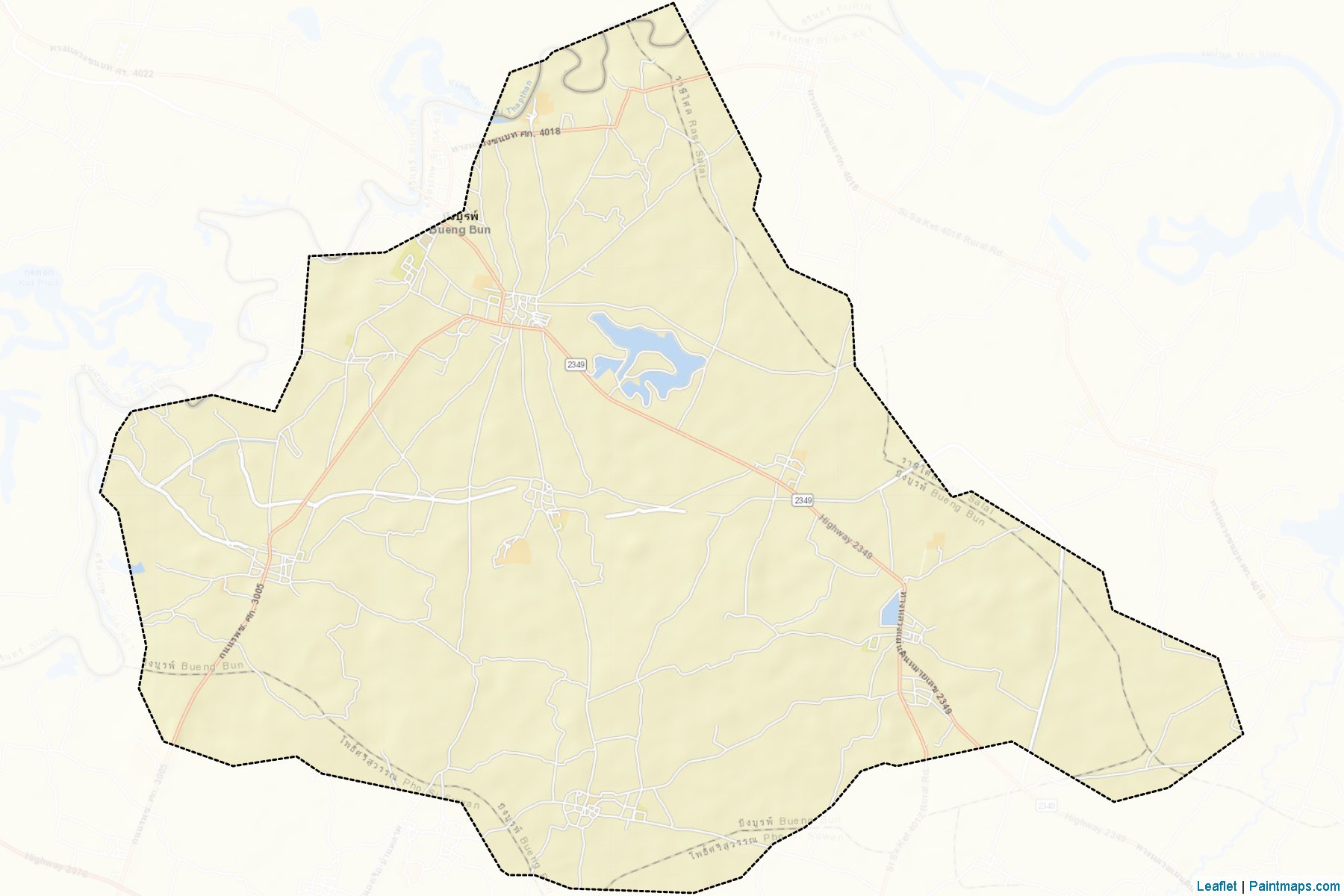 Bueng Bun (Sisaket) Map Cropping Samples-2