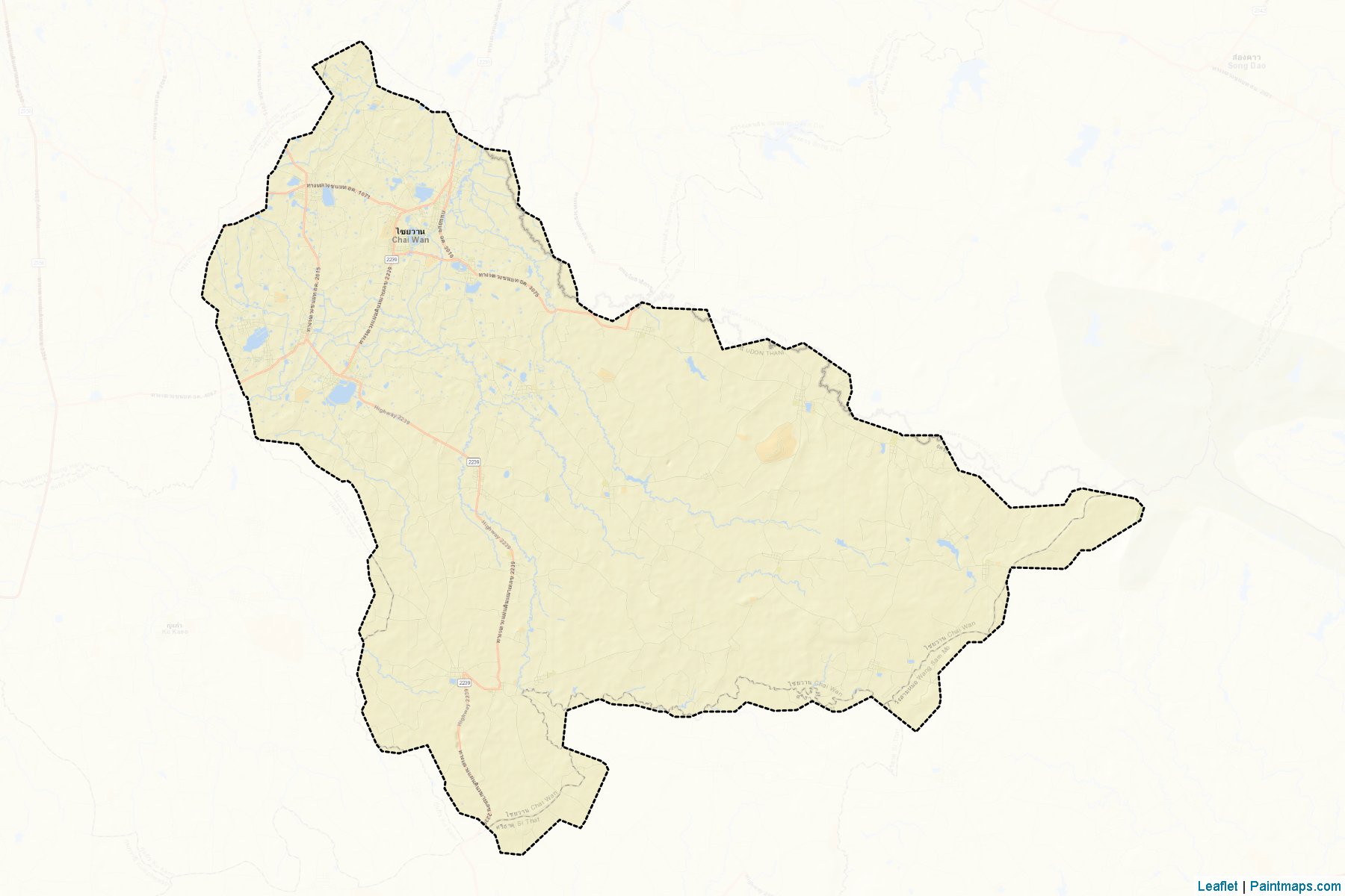 Chai Wan (Udon Thani) Map Cropping Samples-2