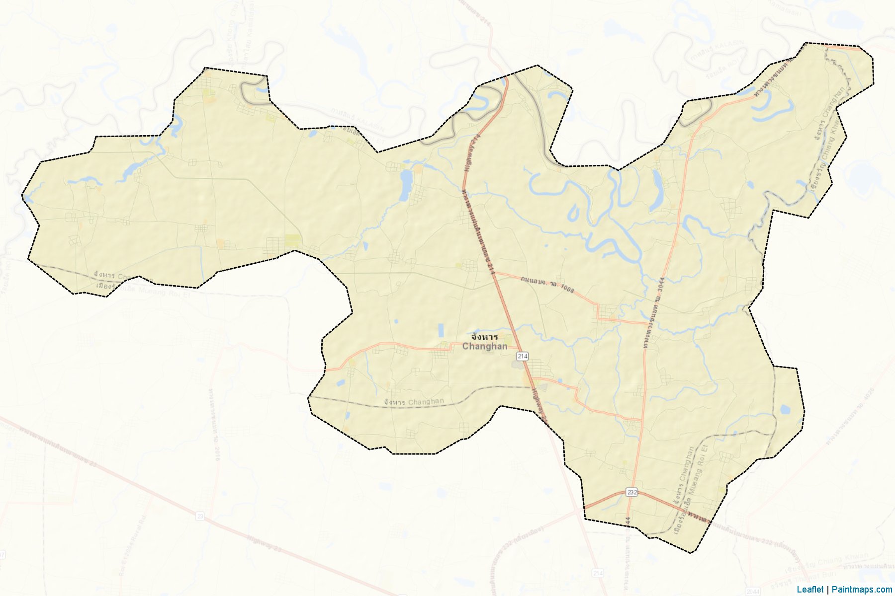 Muestras de recorte de mapas Chang Han (Roi Et)-2