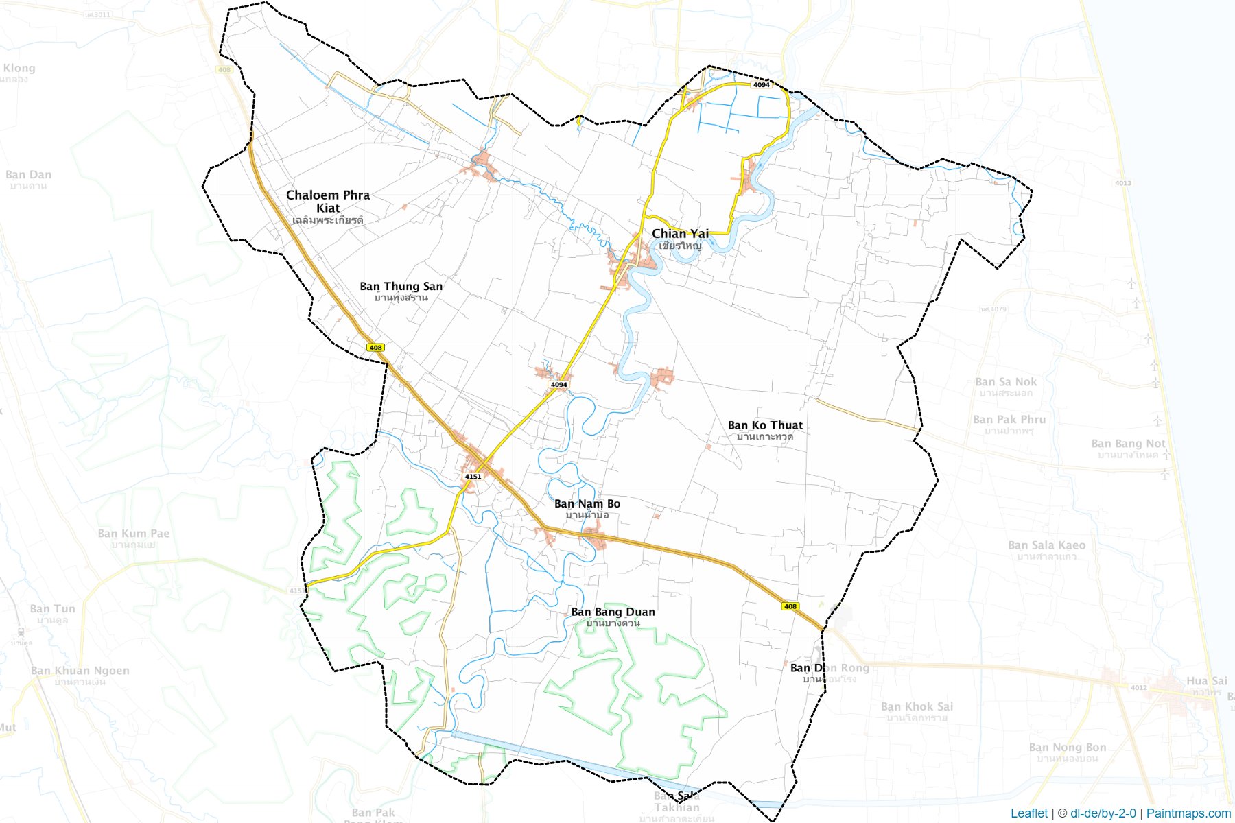 Chian Yai (Nakhon Si Thammarat) Map Cropping Samples-1