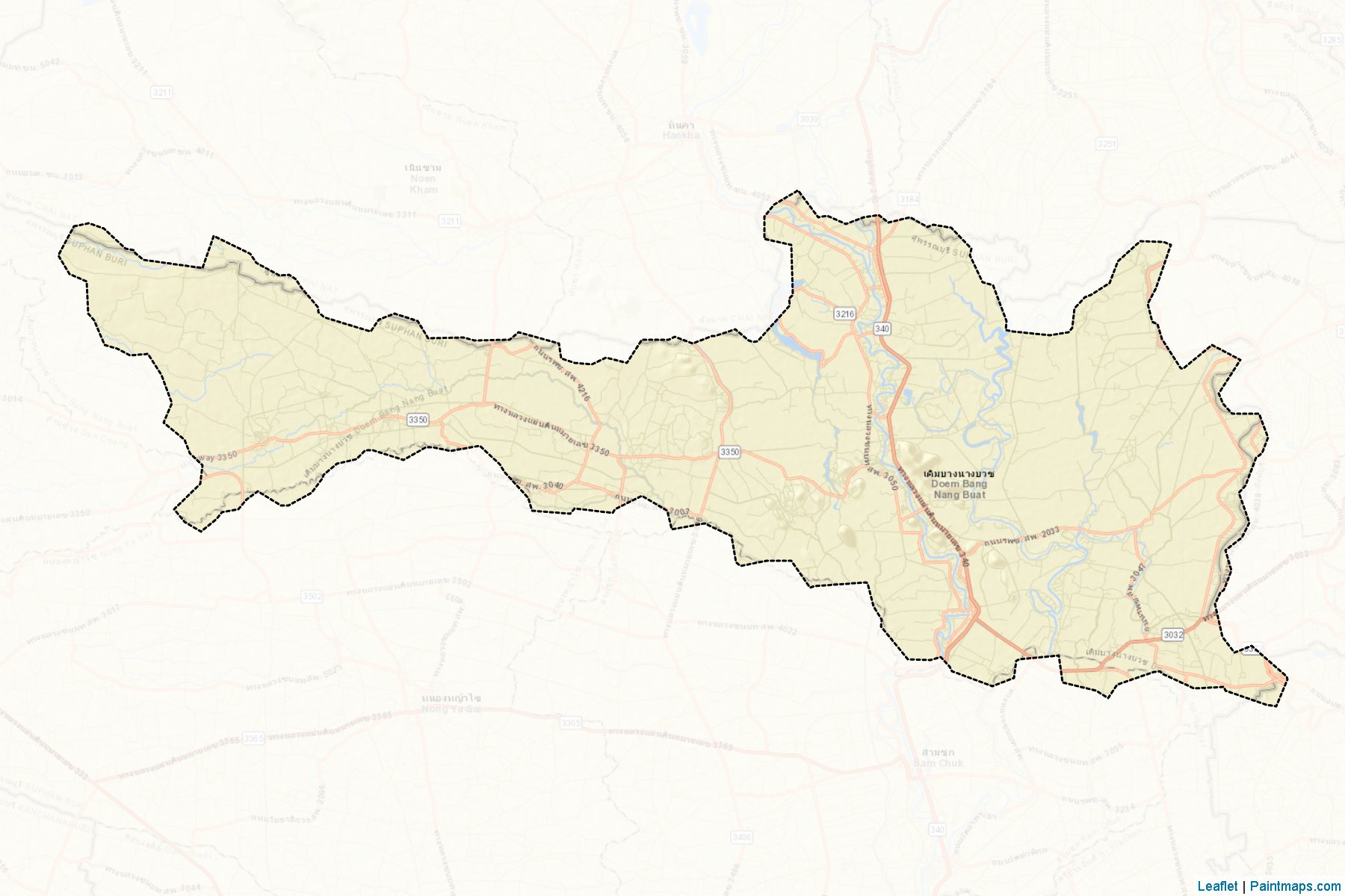 Doem Bang Nang Buat (Suphan Buri) Map Cropping Samples-2