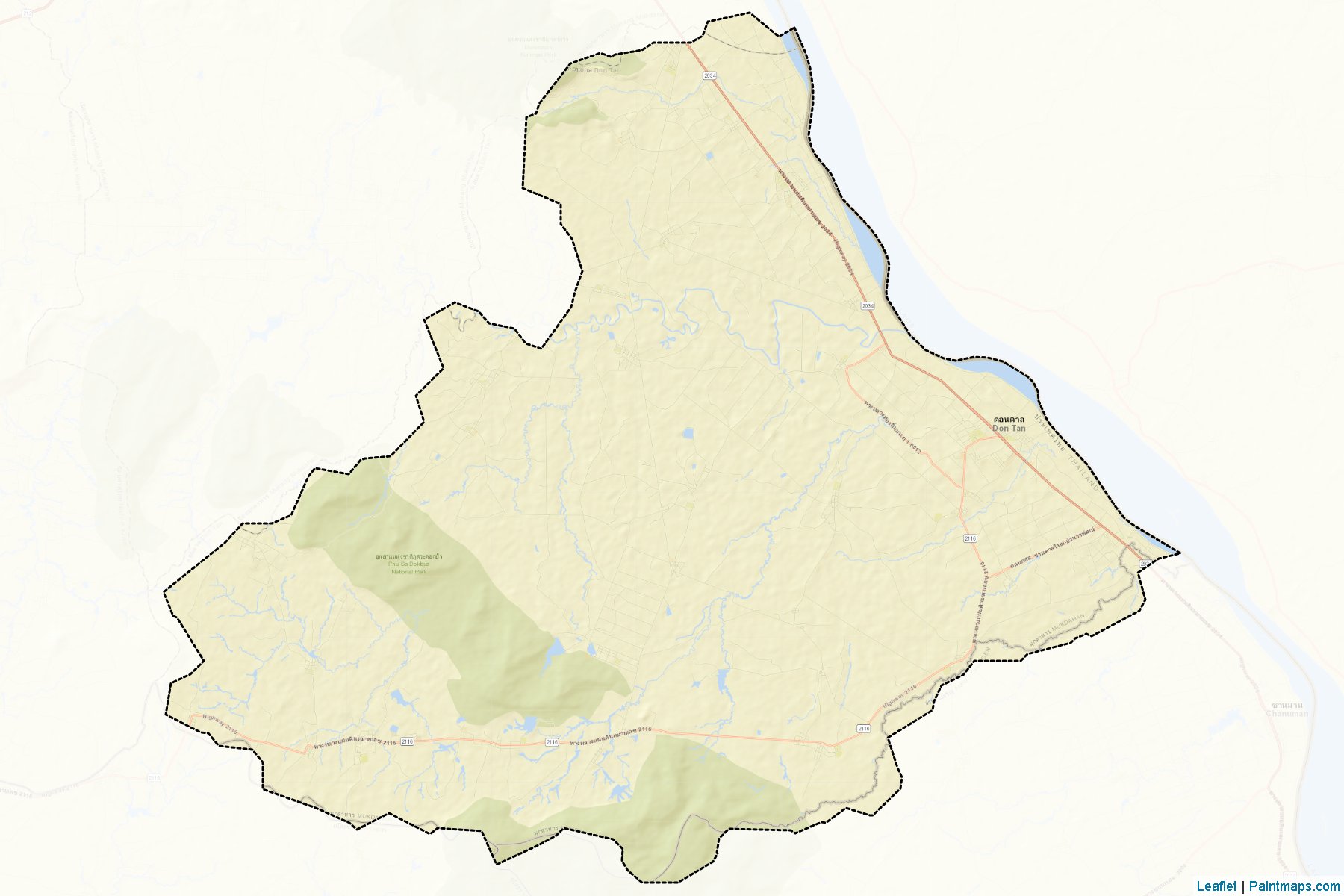 Don Tan (Mukdahan) Map Cropping Samples-2