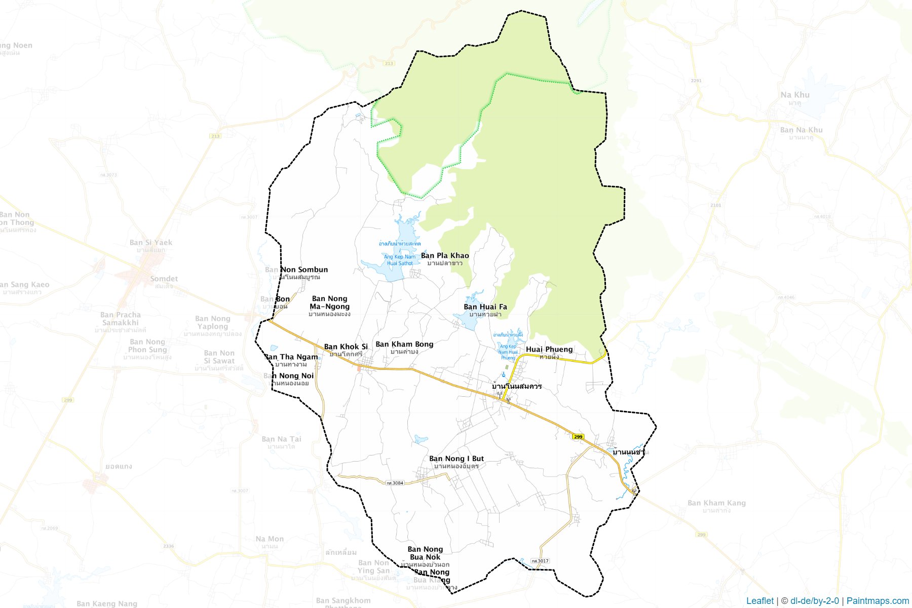 Huai Phueng (Kalasin) Map Cropping Samples-1