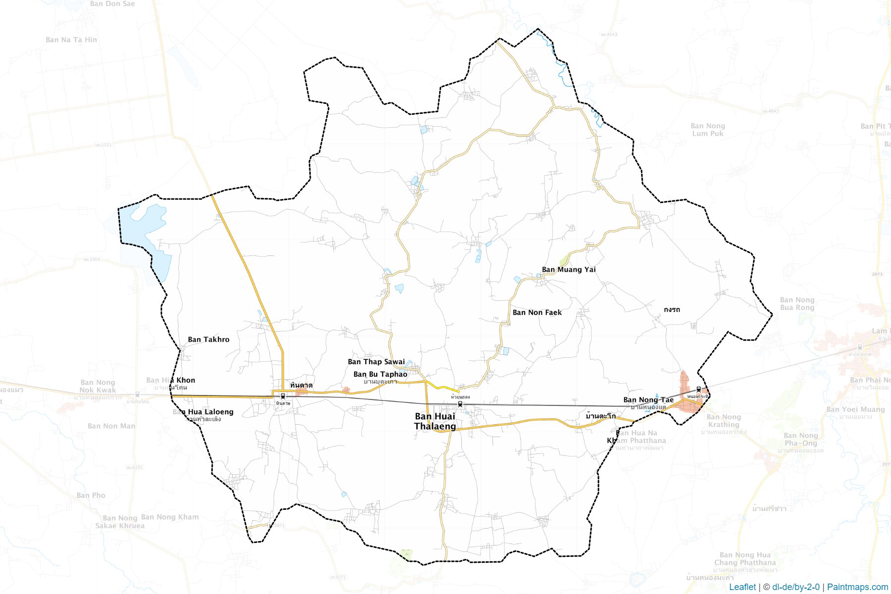 Huai Thalaeng (Nakhon Ratchasima) Map Cropping Samples-1