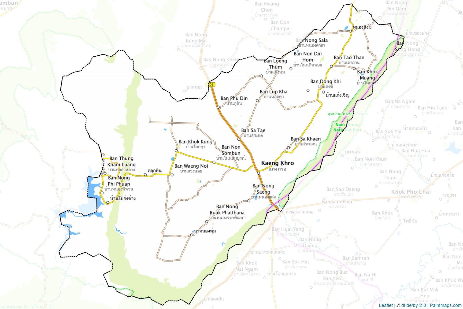 Kaeng Khro (Chaiyaphum) Map Cropping Samples-1