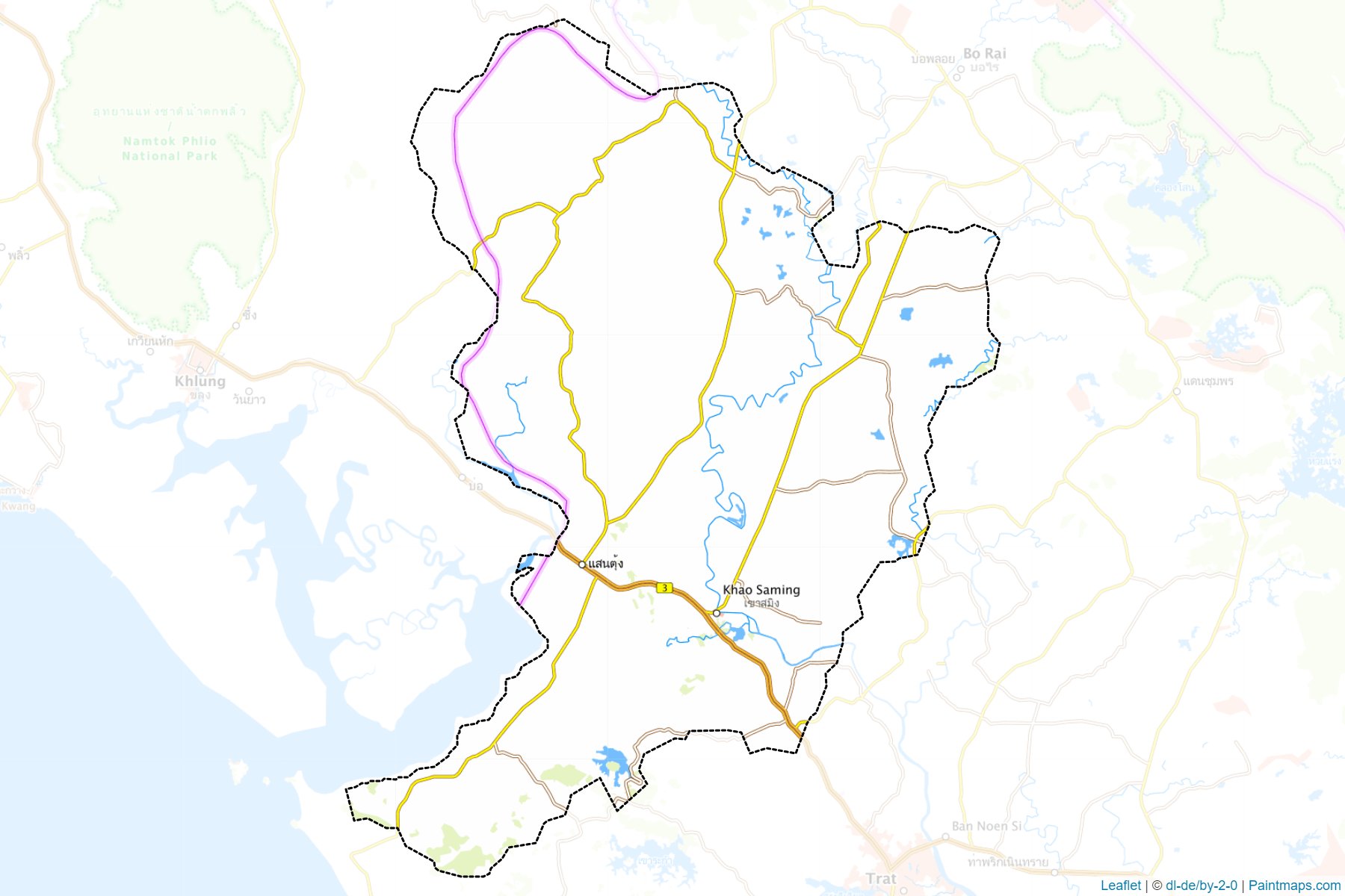 Khao Saming (Trat) Map Cropping Samples-1