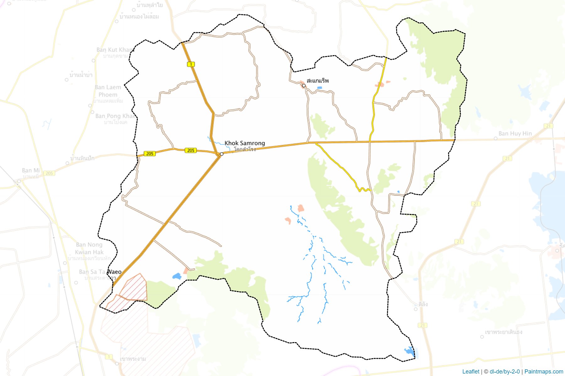 Khok Samrong (Lopburi) Map Cropping Samples-1