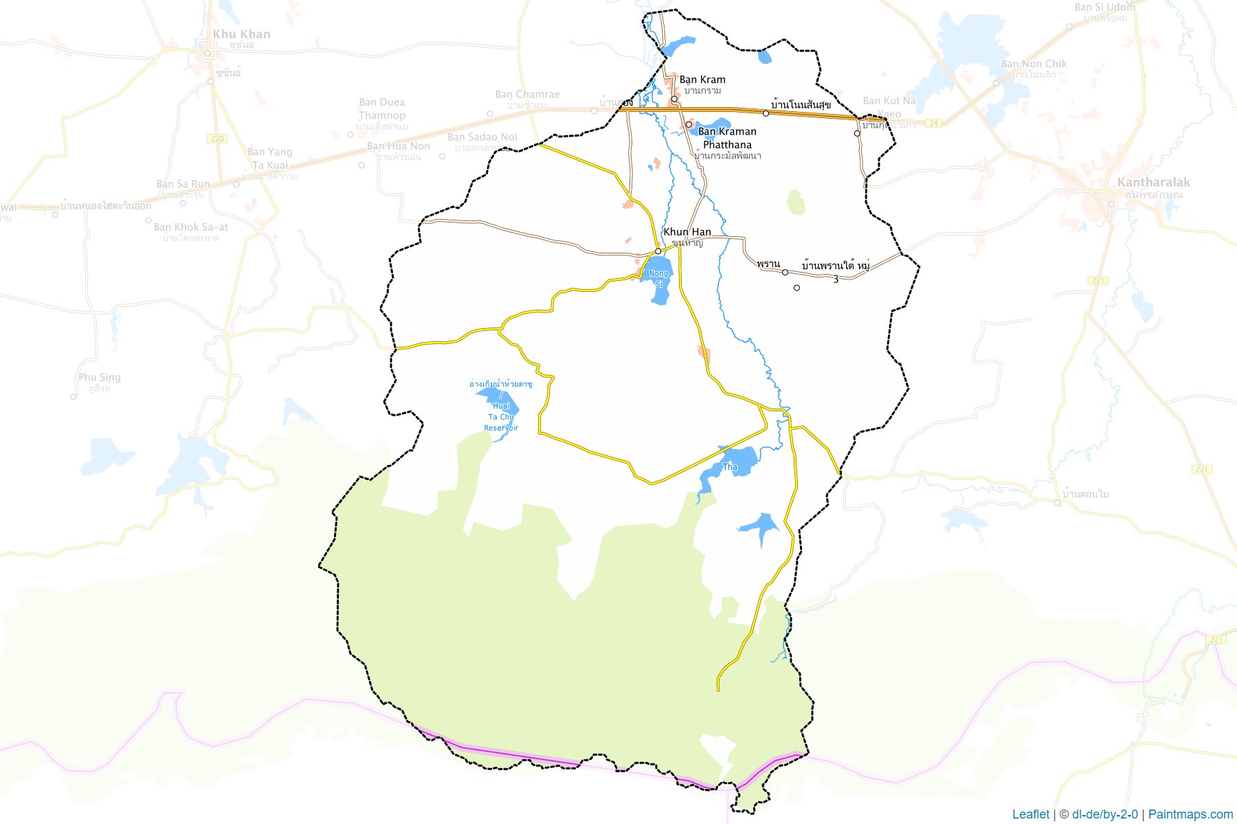 Khun Han (Sisaket) Map Cropping Samples-1