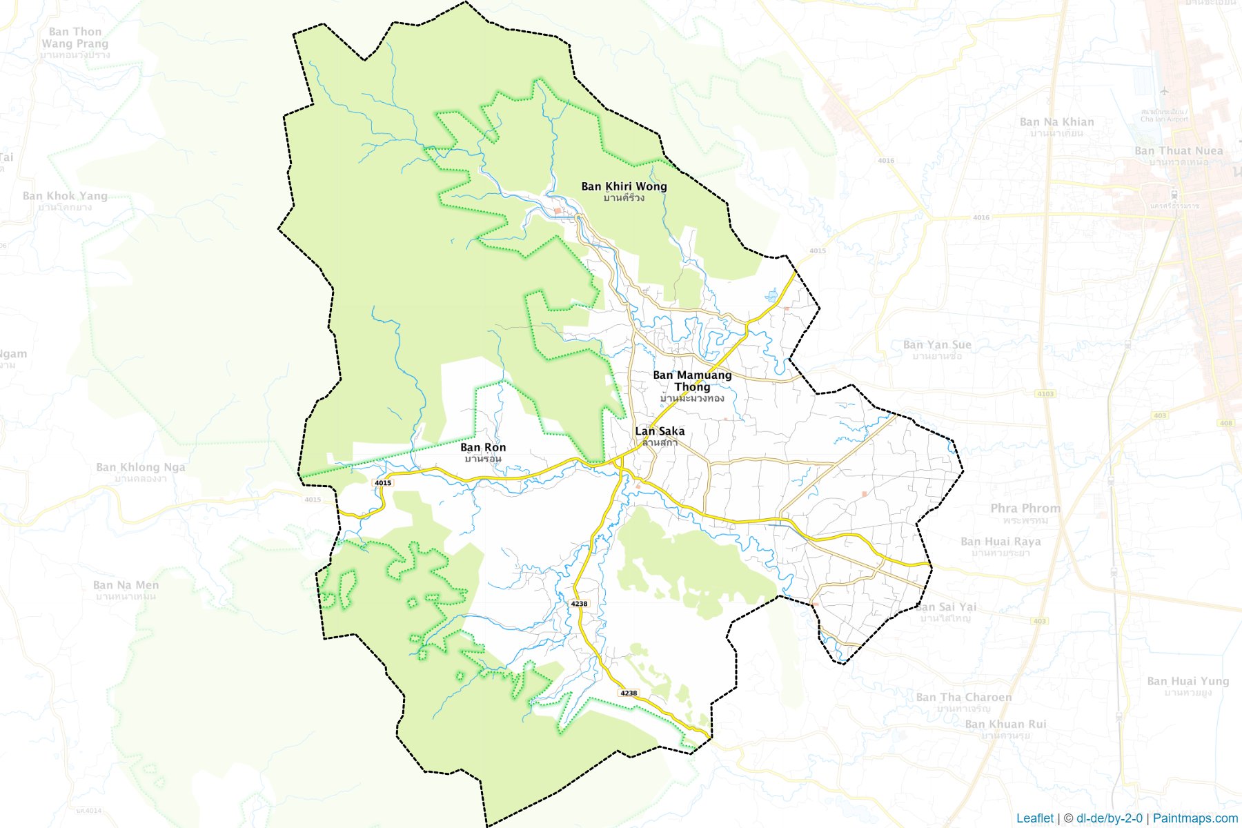 Muestras de recorte de mapas Lan Saka (Nakhon Si Thammarat)-1