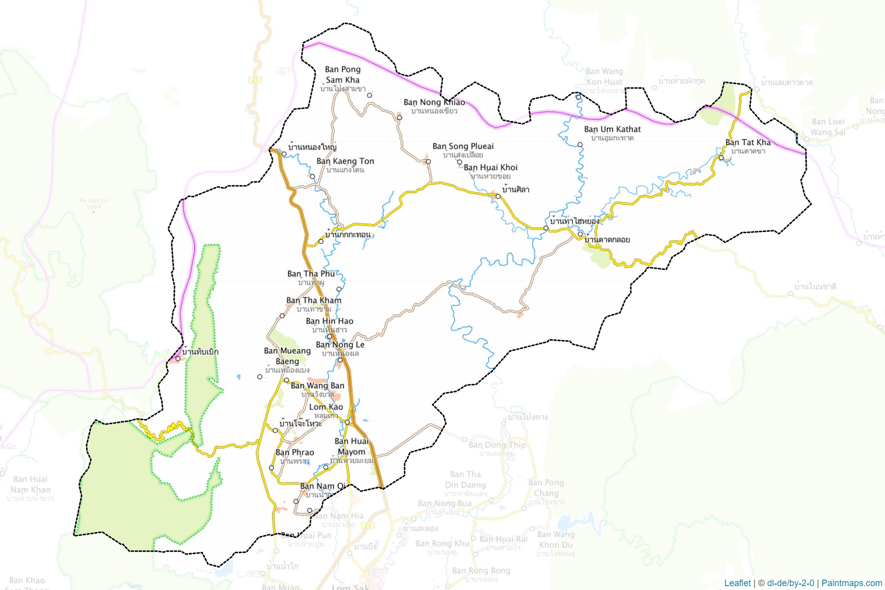 Lom Kao (Phetchabun) Map Cropping Samples-1