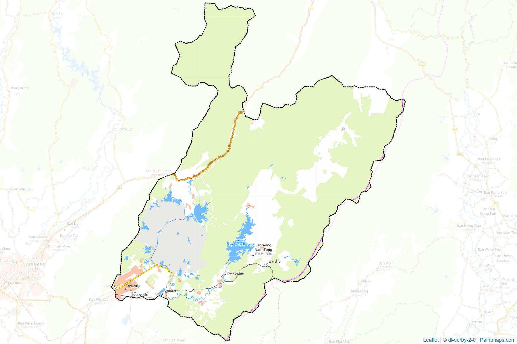 Mae Mo (Lampang) Map Cropping Samples-1